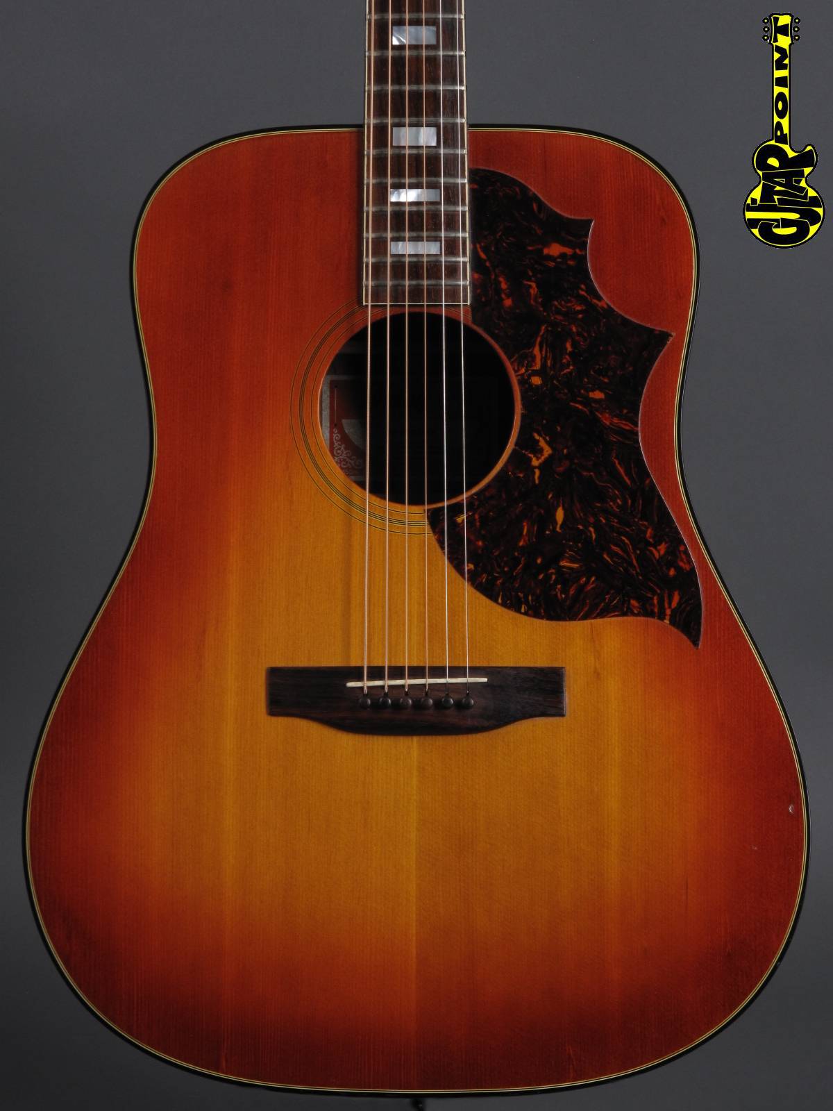 1974 Gibson SJ-Deluxe (Southern Jumbo) / Sunburst – GuitarPoint