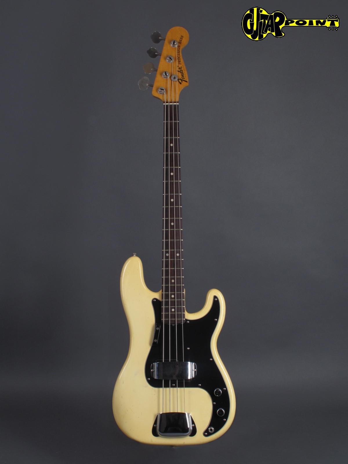 fender precision olympic white