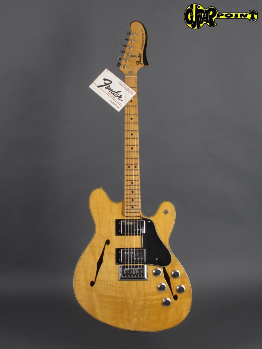 fender starcaster natural