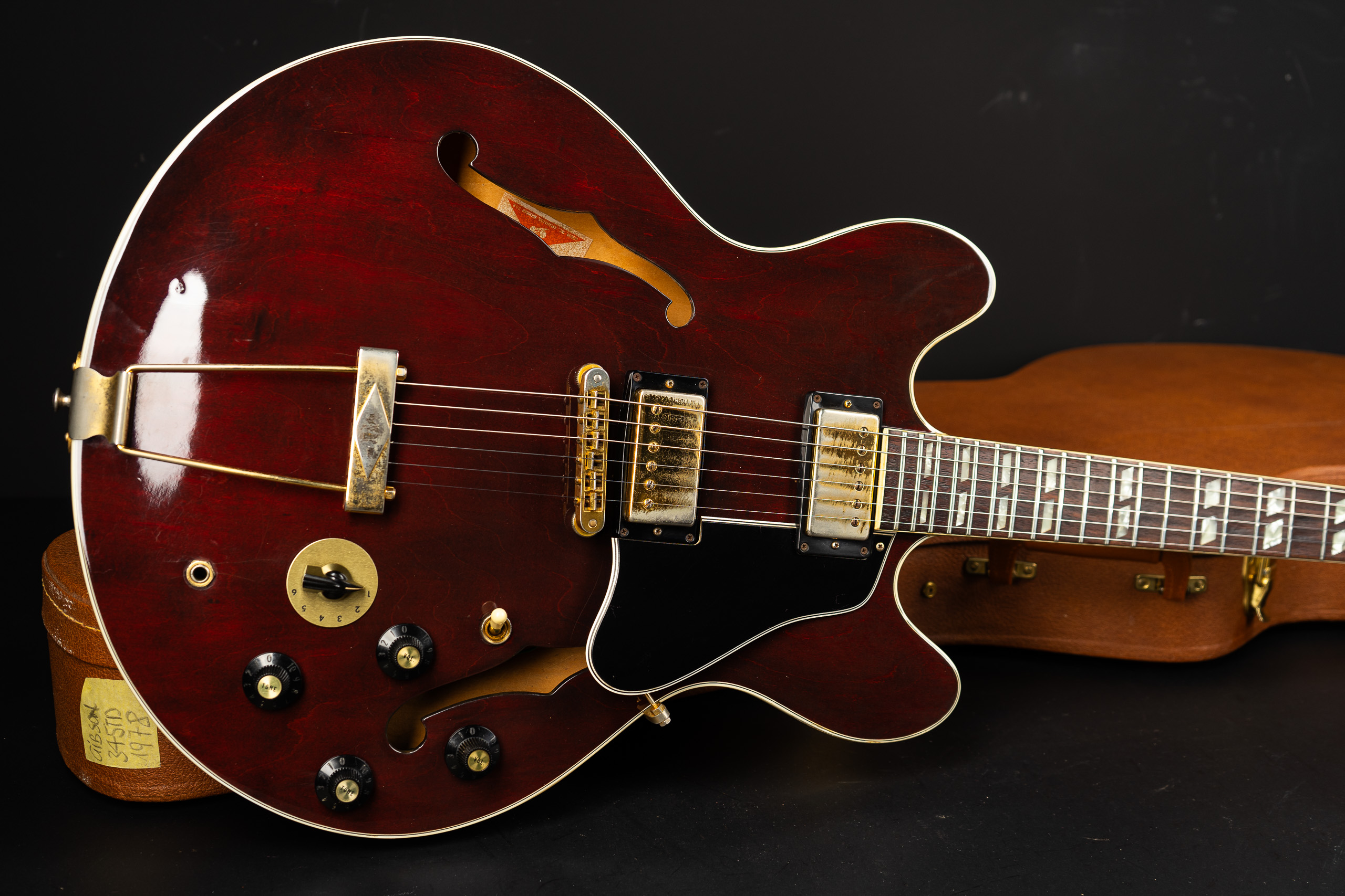 Sixties ES-345 風　エレキギター(メーカー不明) ES-345 Gibson Cherry 【クロサワ楽器店オンライン | #218130240 ギター