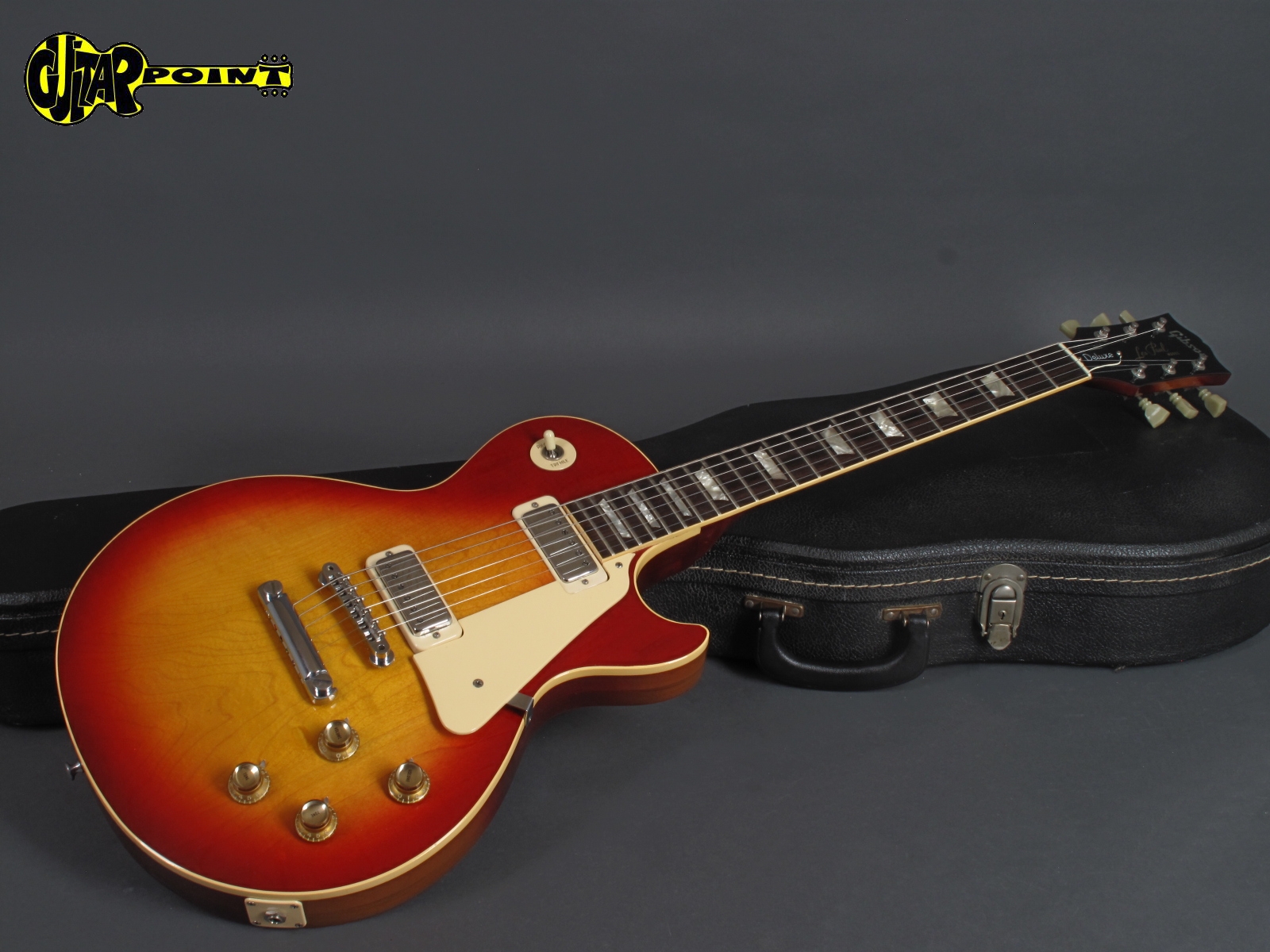 1975 Gibson Les Paul Deluxe – Cherry Sunburst (´74 specs!) – GuitarPoint