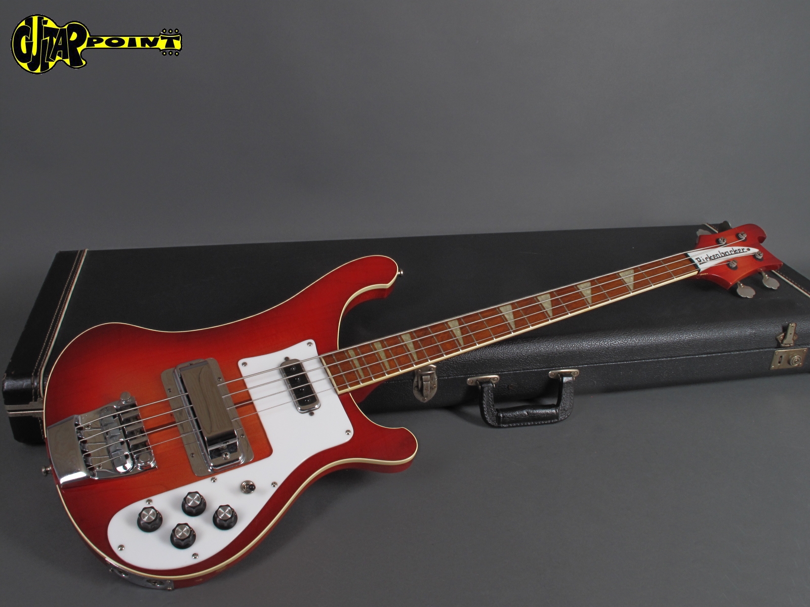 1975 Rickenbacker 4001 Bass Fireglo Guitarpoint