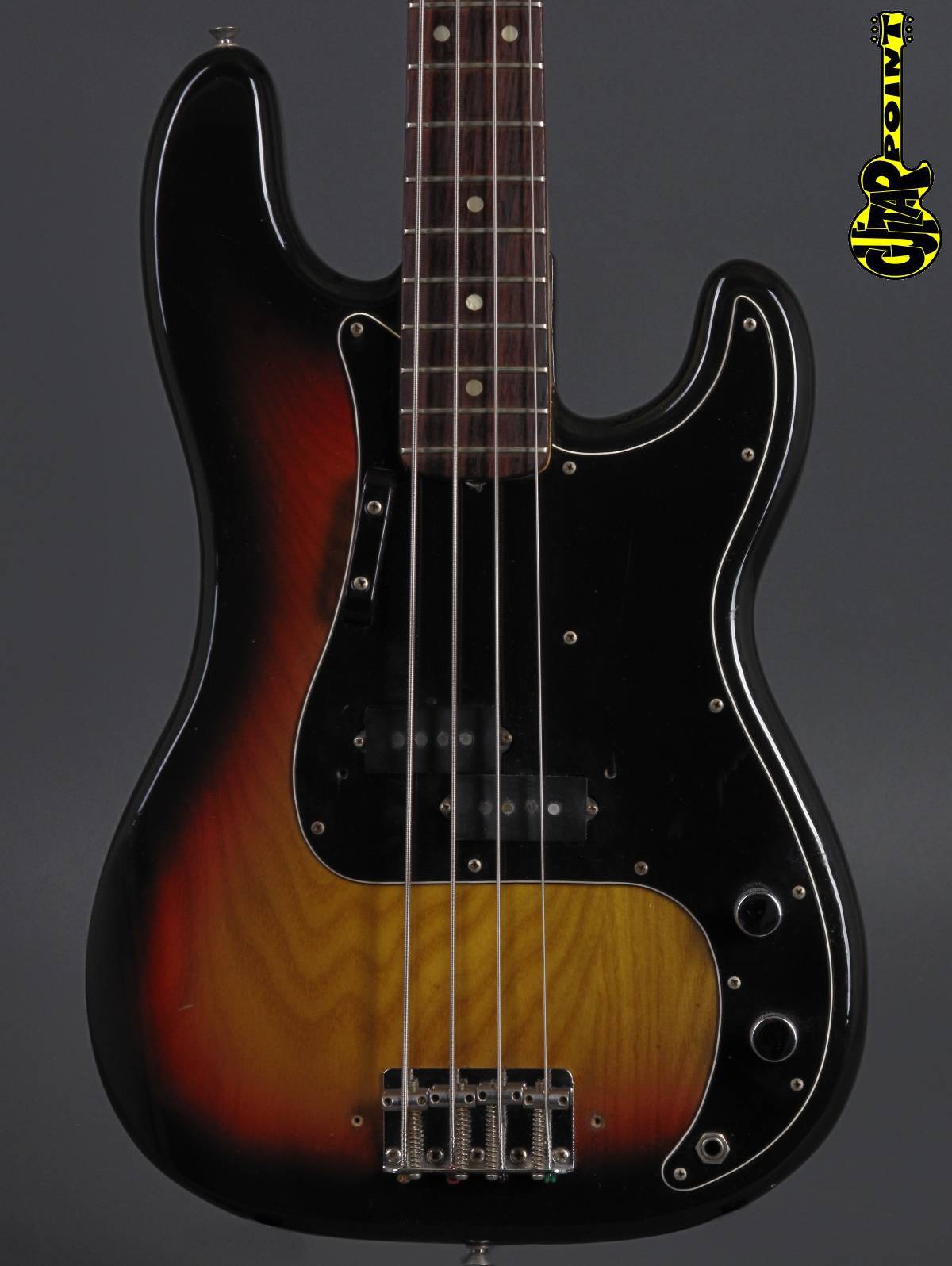 1976 fender precision bass sunburst