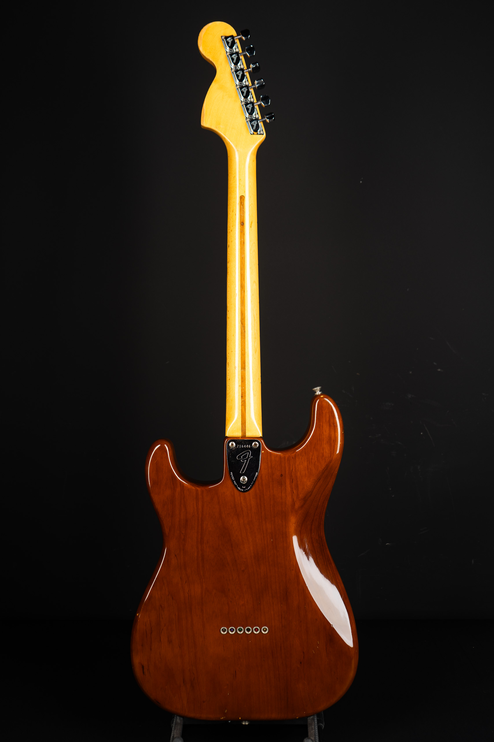 1976 Fender Stratocaster Hardtail - Mocca - GuitarPoint