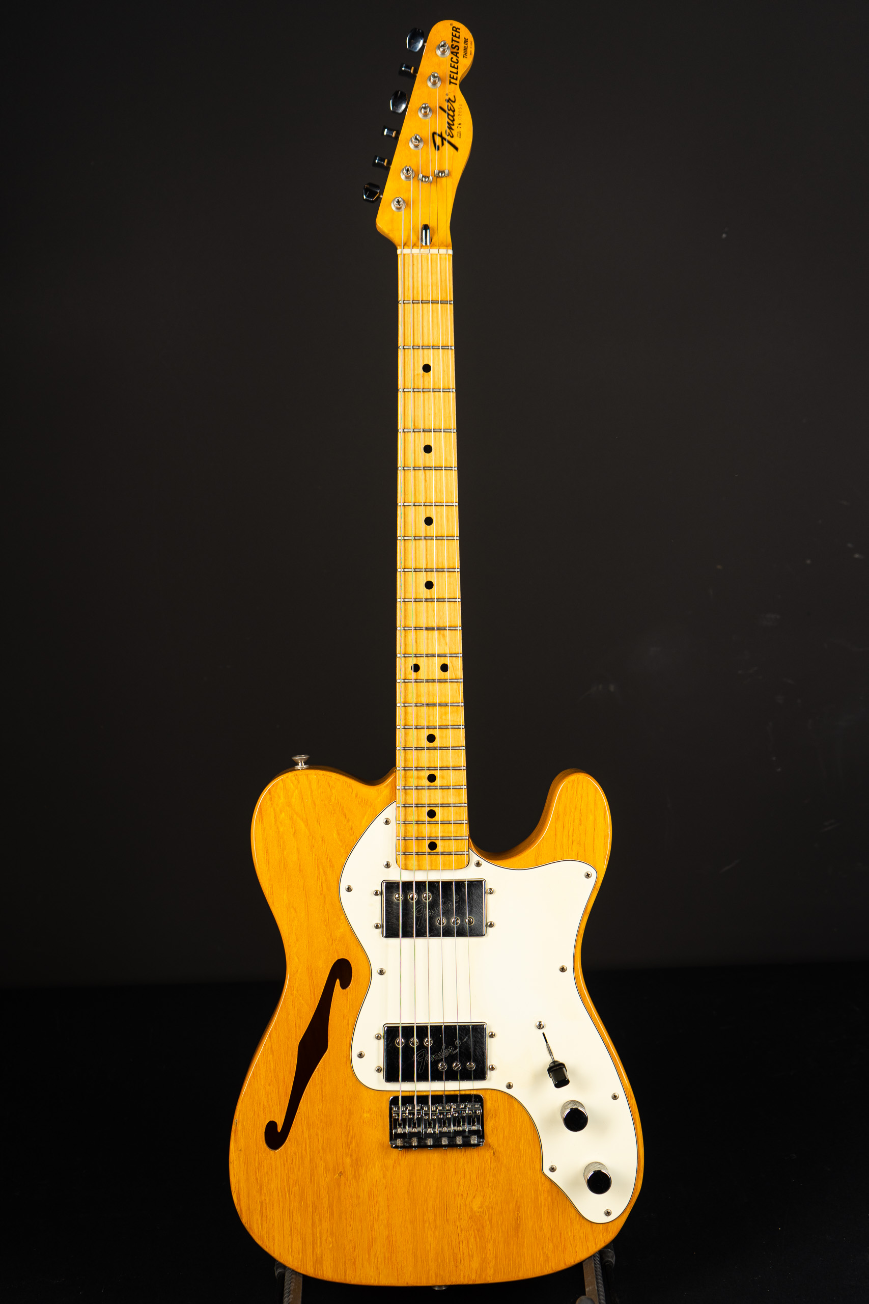 1976 Fender Telecaster Thinline - Natural - GuitarPoint