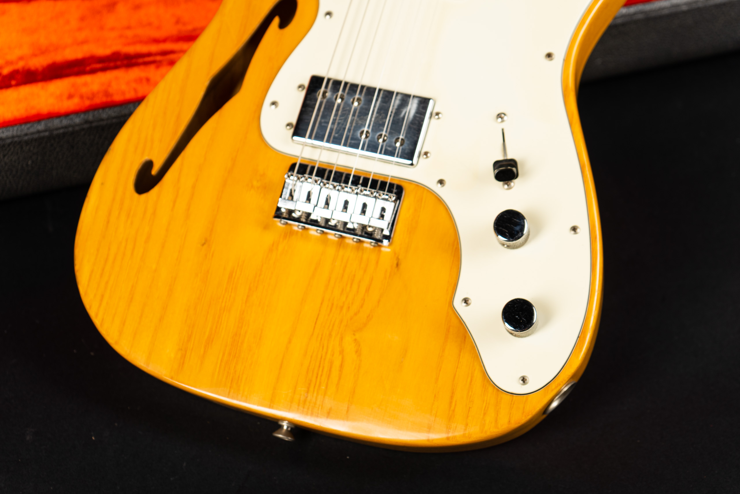 1976 Fender Telecaster Thinline – Natural – GuitarPoint