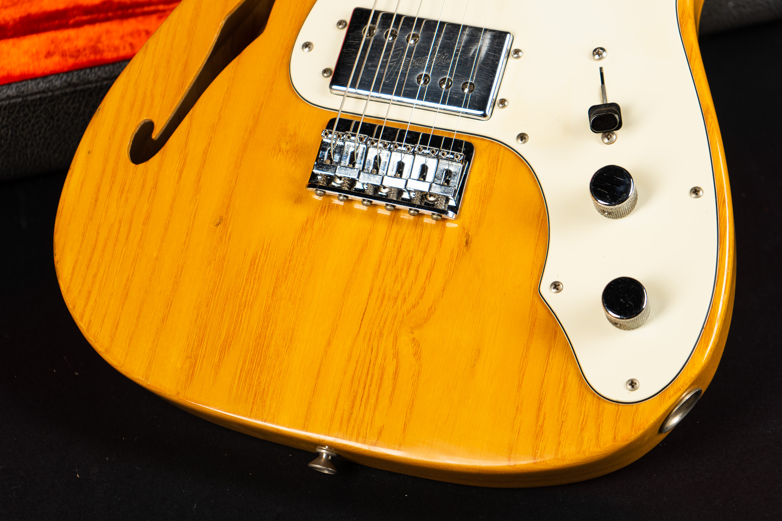 1976 Fender Telecaster Thinline – Natural – GuitarPoint