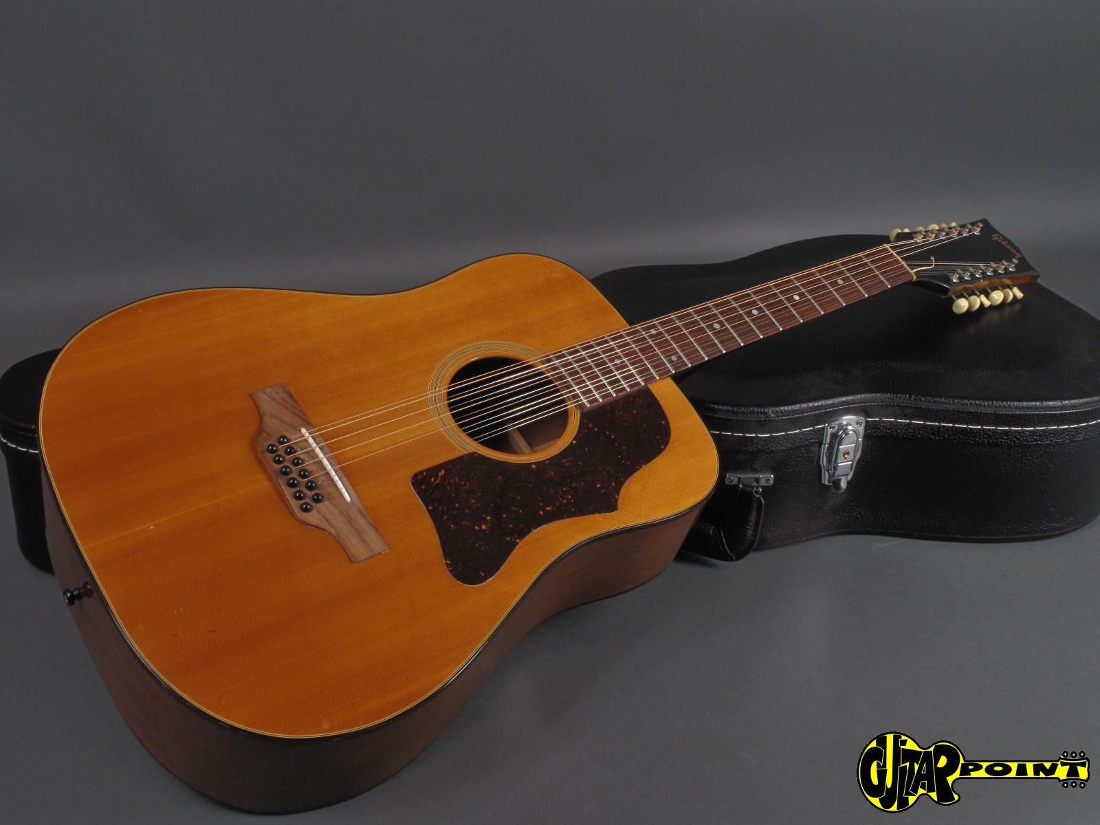 1976 Gibson B-45 12-string – Natural – GuitarPoint