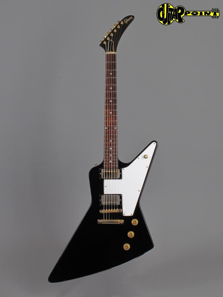 1976 Gibson Explorer – Ebony – GuitarPoint