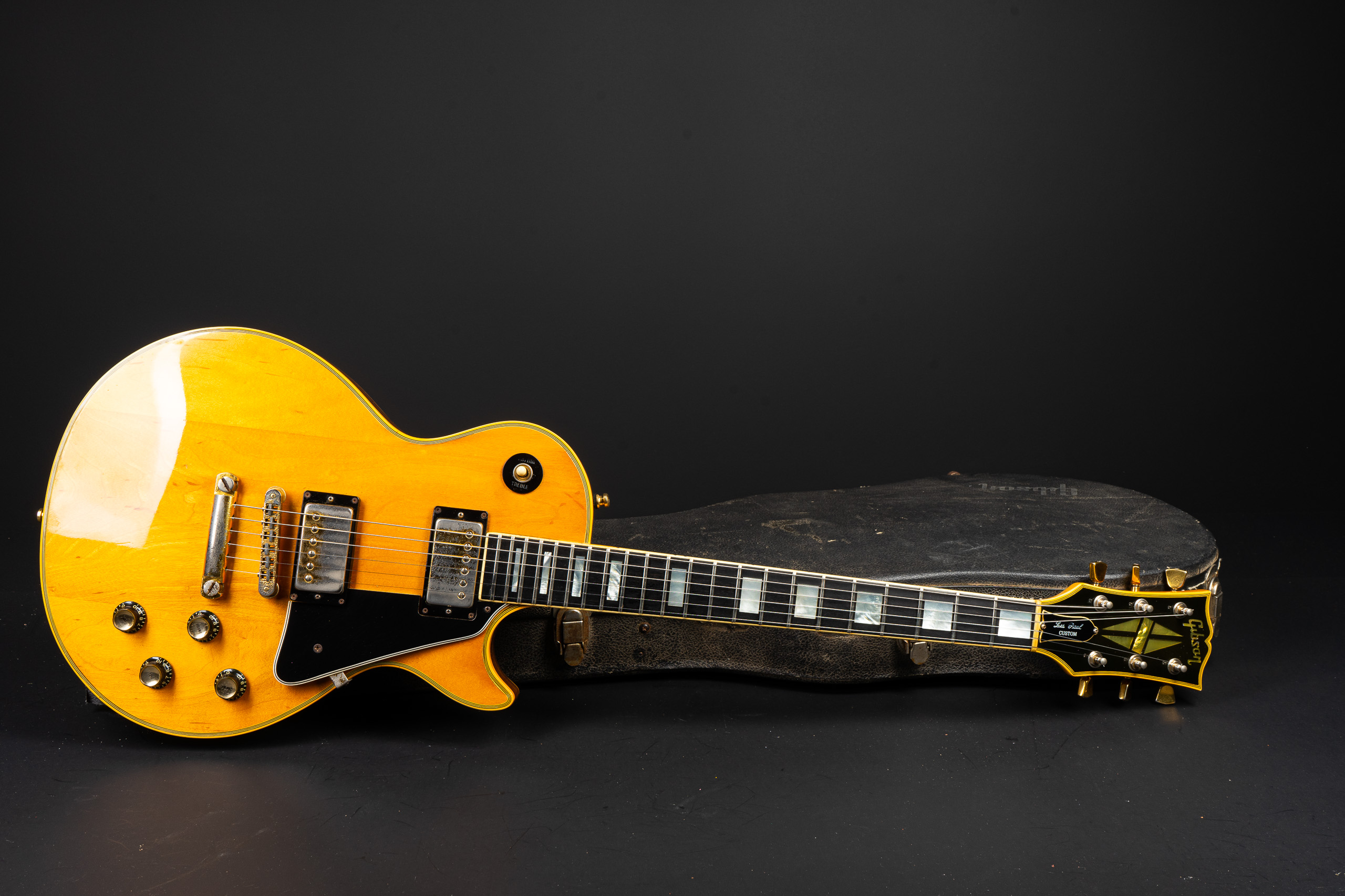1976 Gibson Les Paul Custom - Natural - GuitarPoint