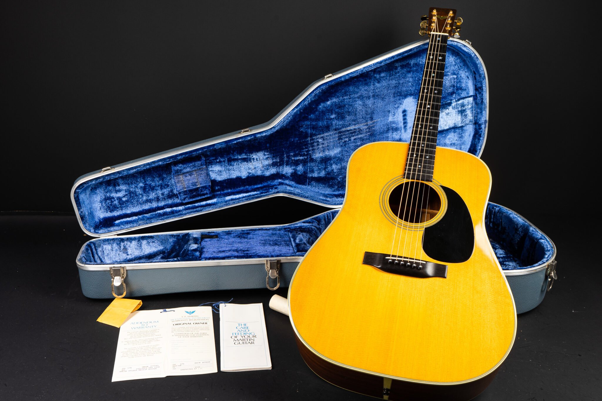 1976 Martin D-76 Bicentennial Limited Edition – Natural – GuitarPoint