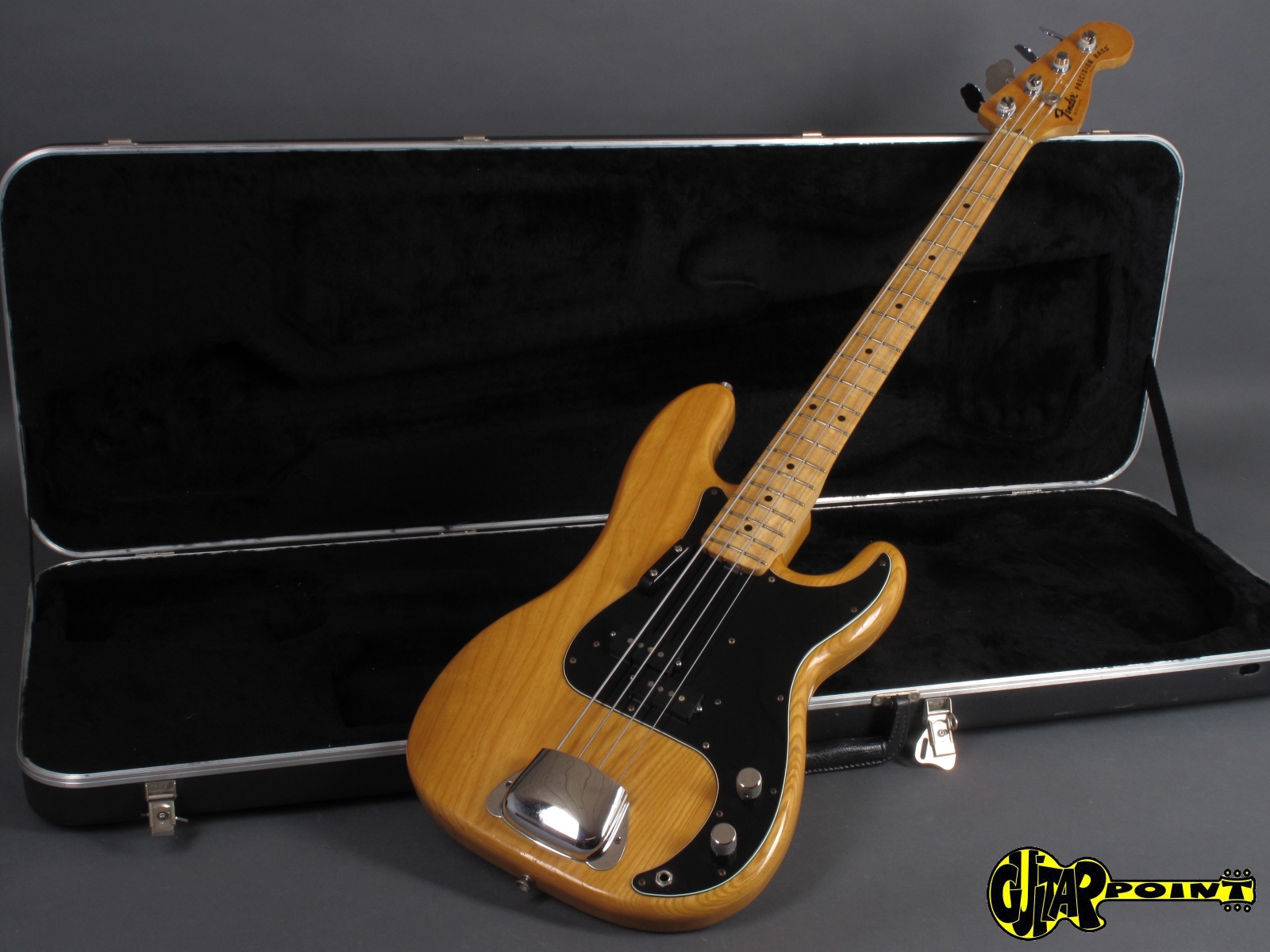 1977 Fender Precision Bass Natural Guitarpoint 8778