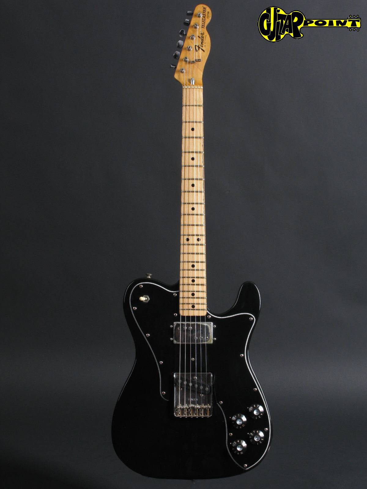 1977 Fender Telecaster Custom – Black – GuitarPoint