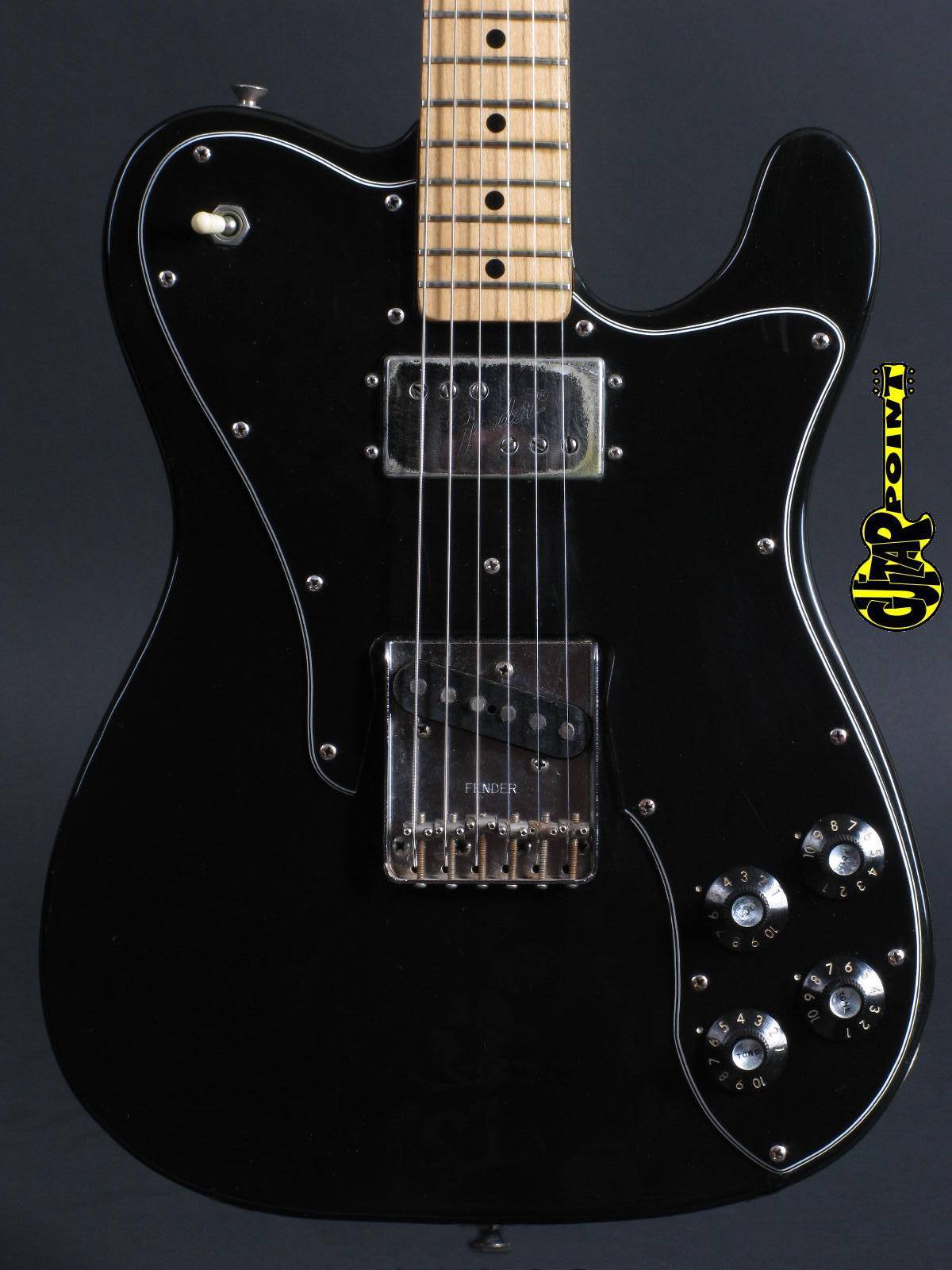 1977 Fender Telecaster Custom – Black – GuitarPoint