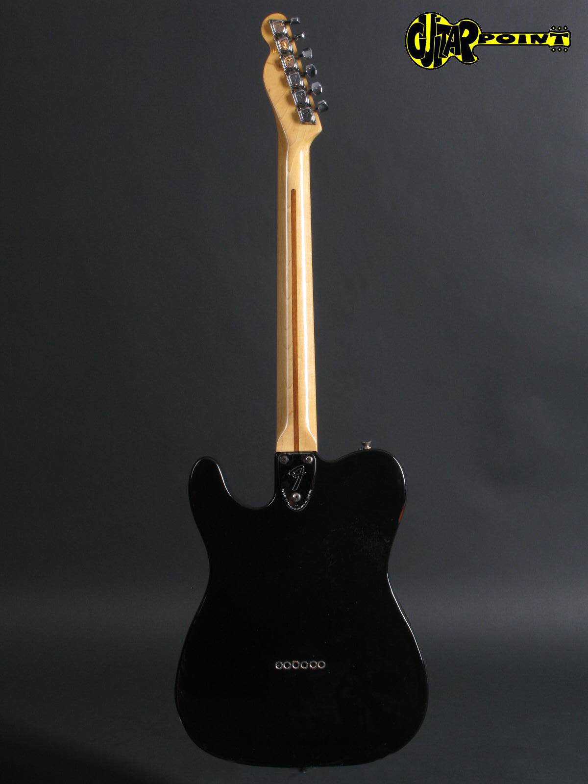 1977年製Fender telecaster custom black￼ American Vintage II 1977 Telecaster Custom - Black w/Maple
