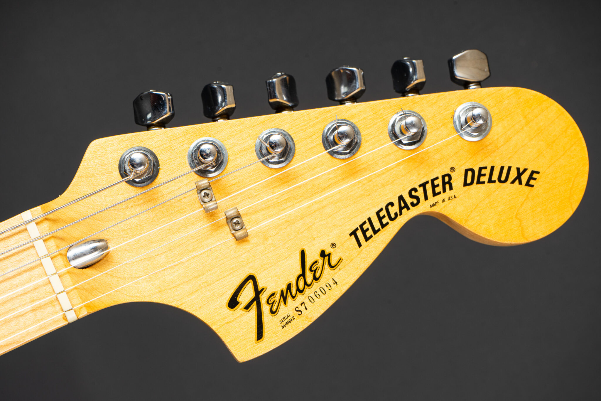 1977 Fender Telecaster Deluxe – Black – GuitarPoint