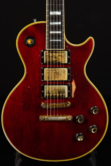 1977 Gibson Les Paul Custom 3 Pickup - Wine Red