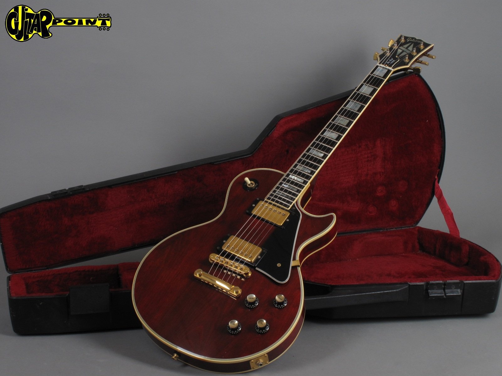 1977 gibson les paul custom wine red