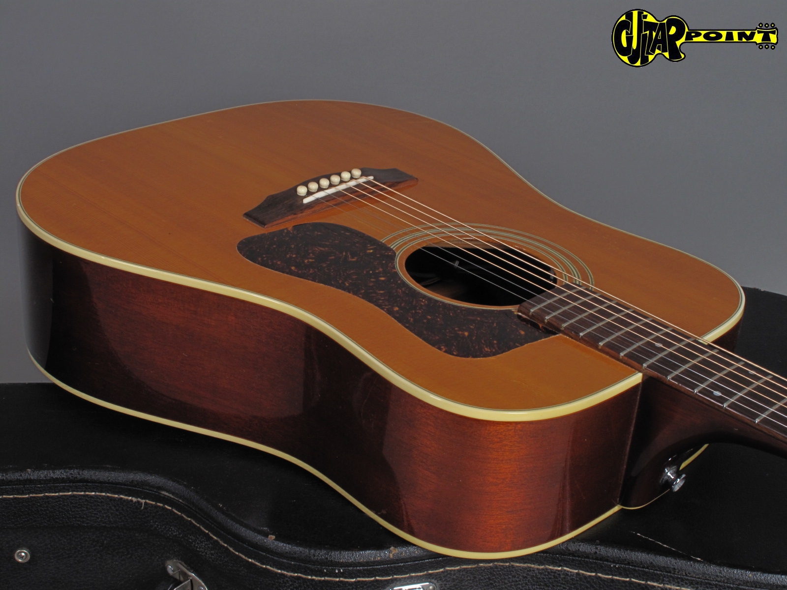 1977 Guild D-40 – Natural “Made in USA” – played by Gene