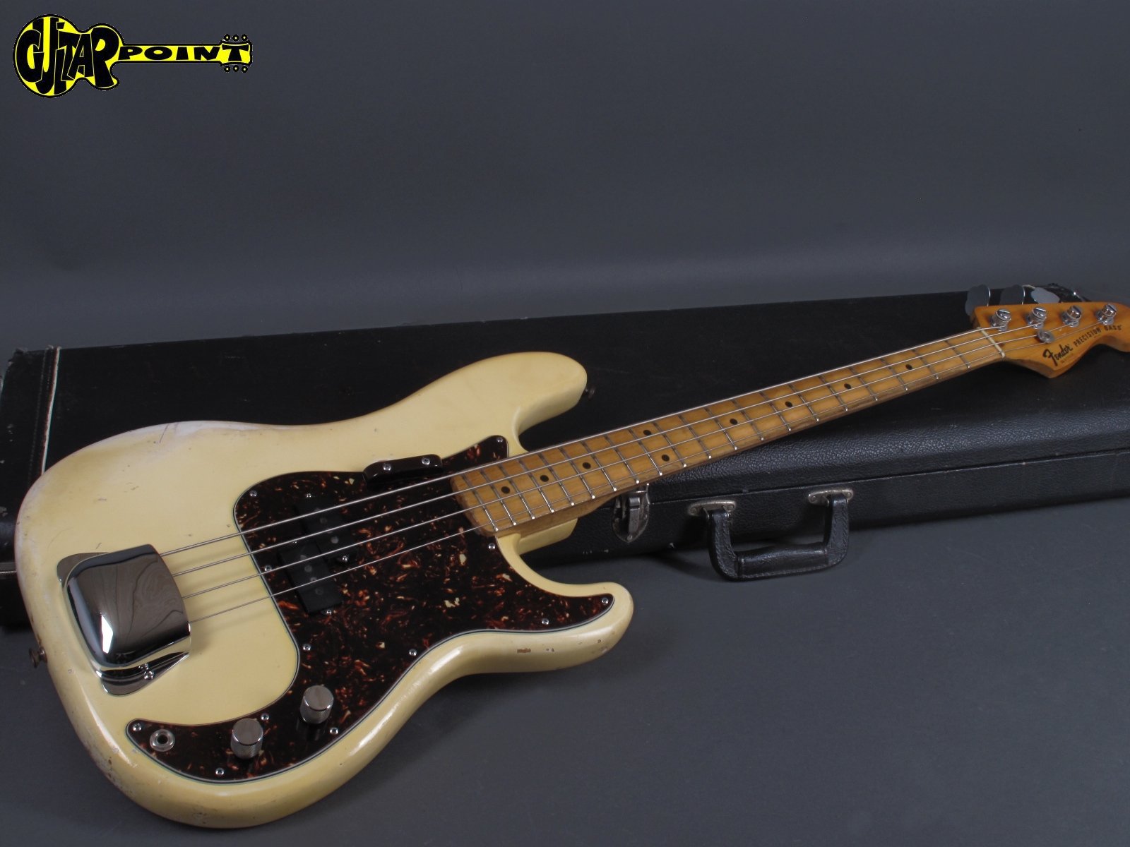 1978 Fender Precision Bass Olympic White Guitarpoint 1211