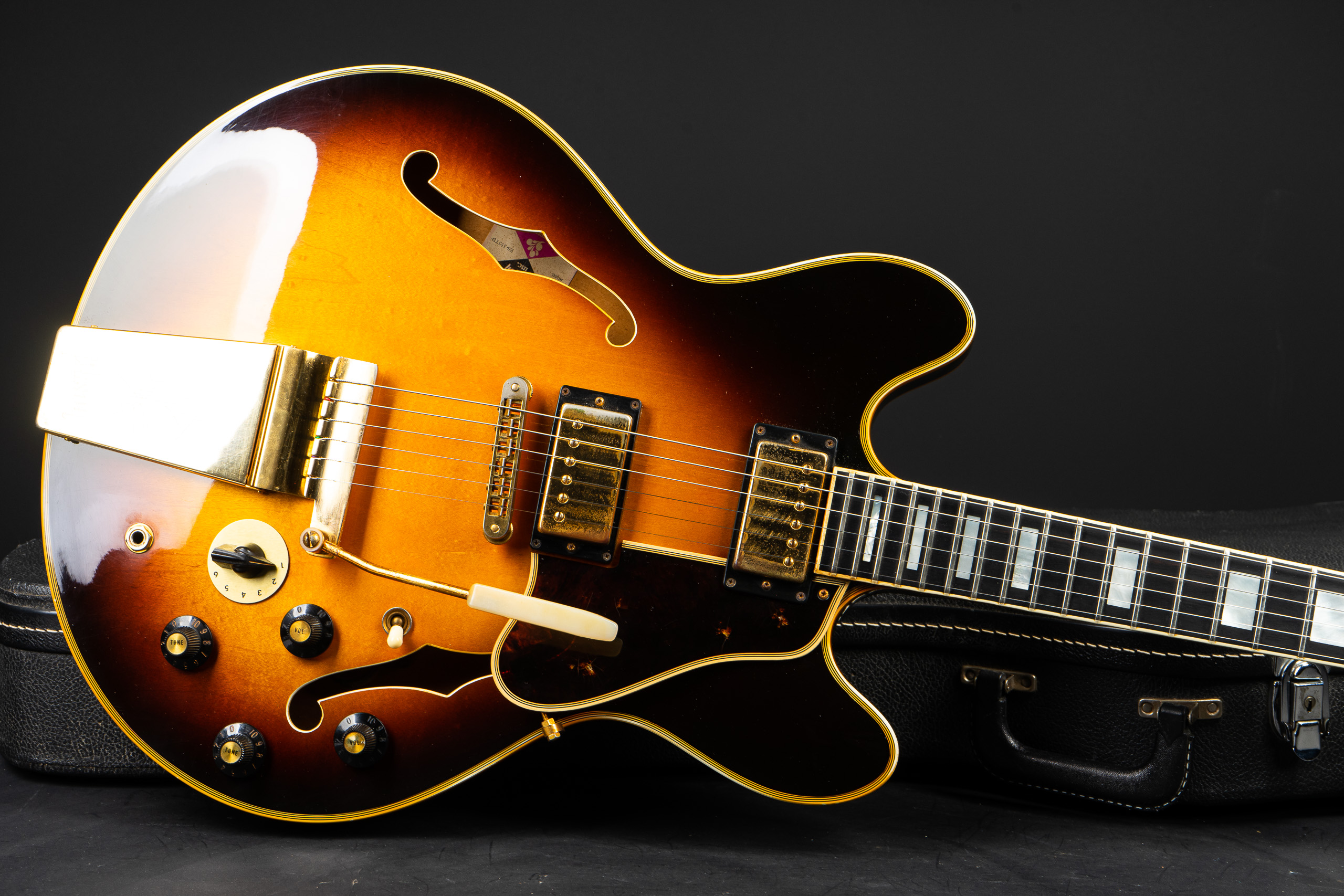 1978 Gibson ES-355 TDSV - Sunburst 42mm nut! - GuitarPoint