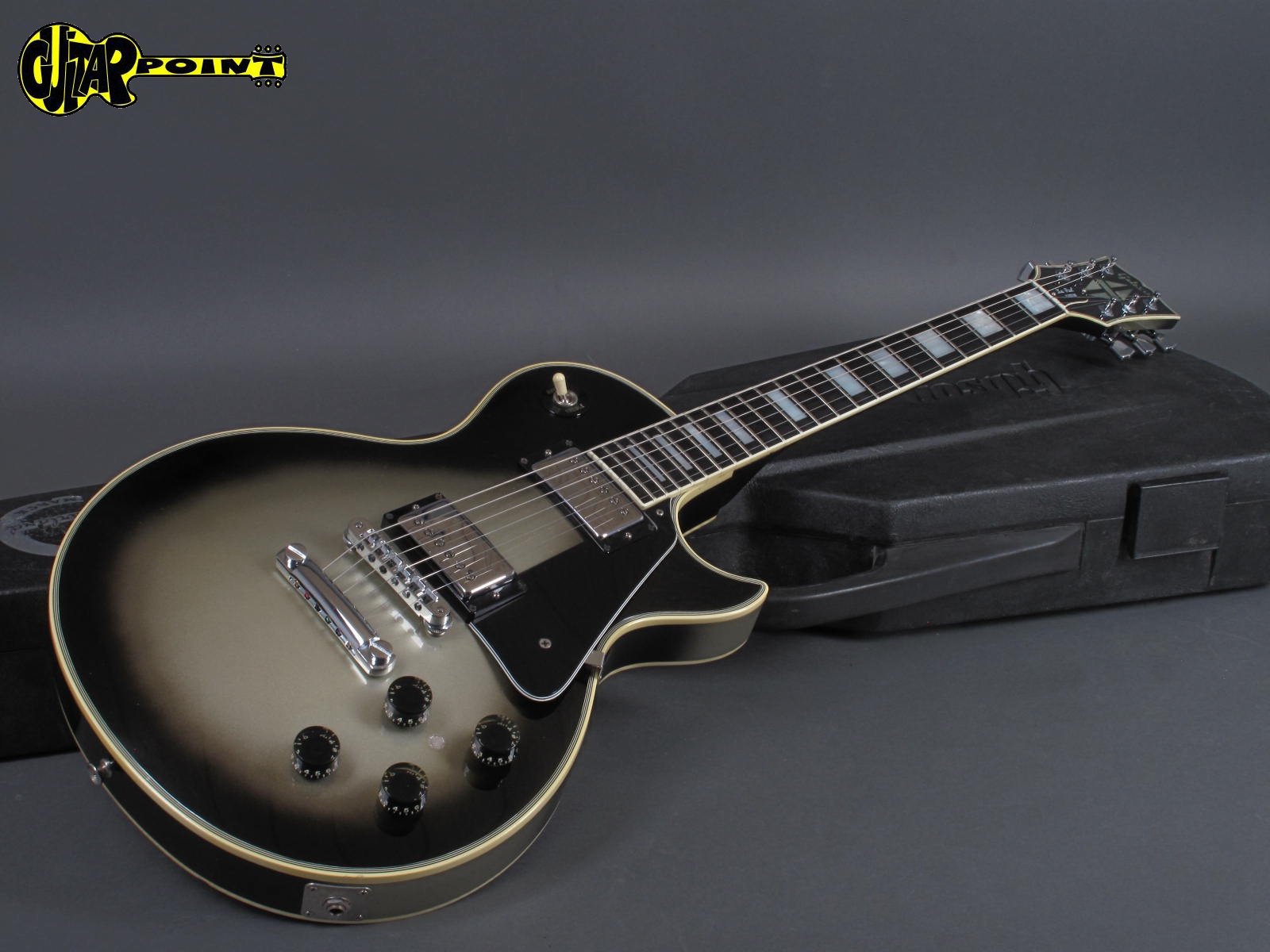 1978 silverburst les paul custom