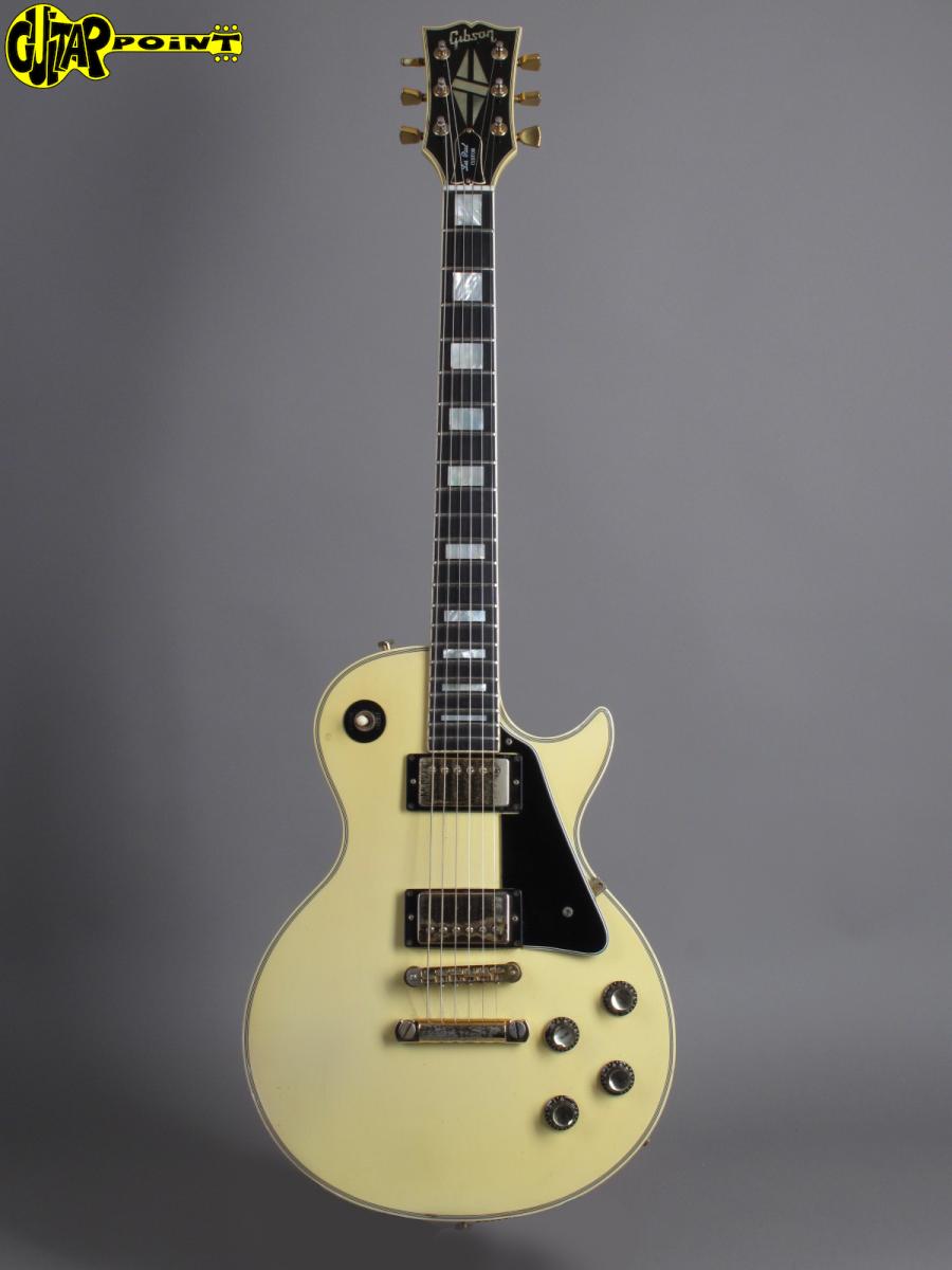 gibson les paul custom antique white