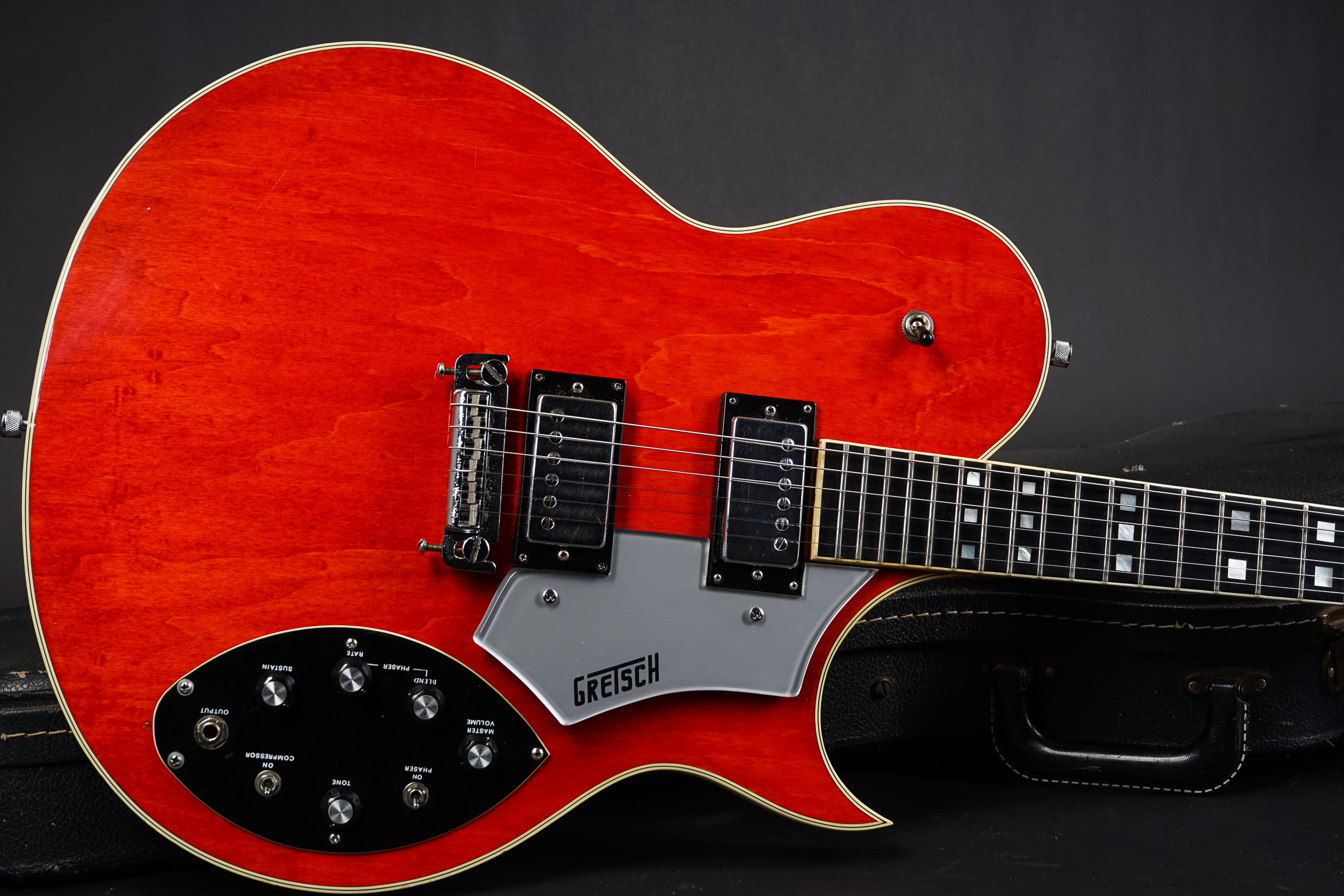 1978 Gretsch 7680 Atkins Super Axe - Orange - GuitarPoint