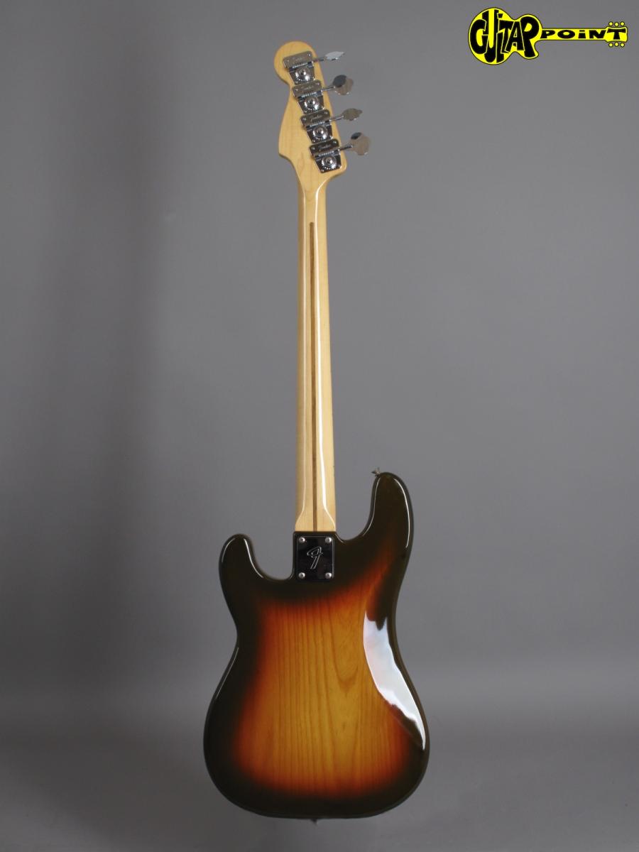 1979 Fender Precision Bass – 3-tone Sunburst – GuitarPoint