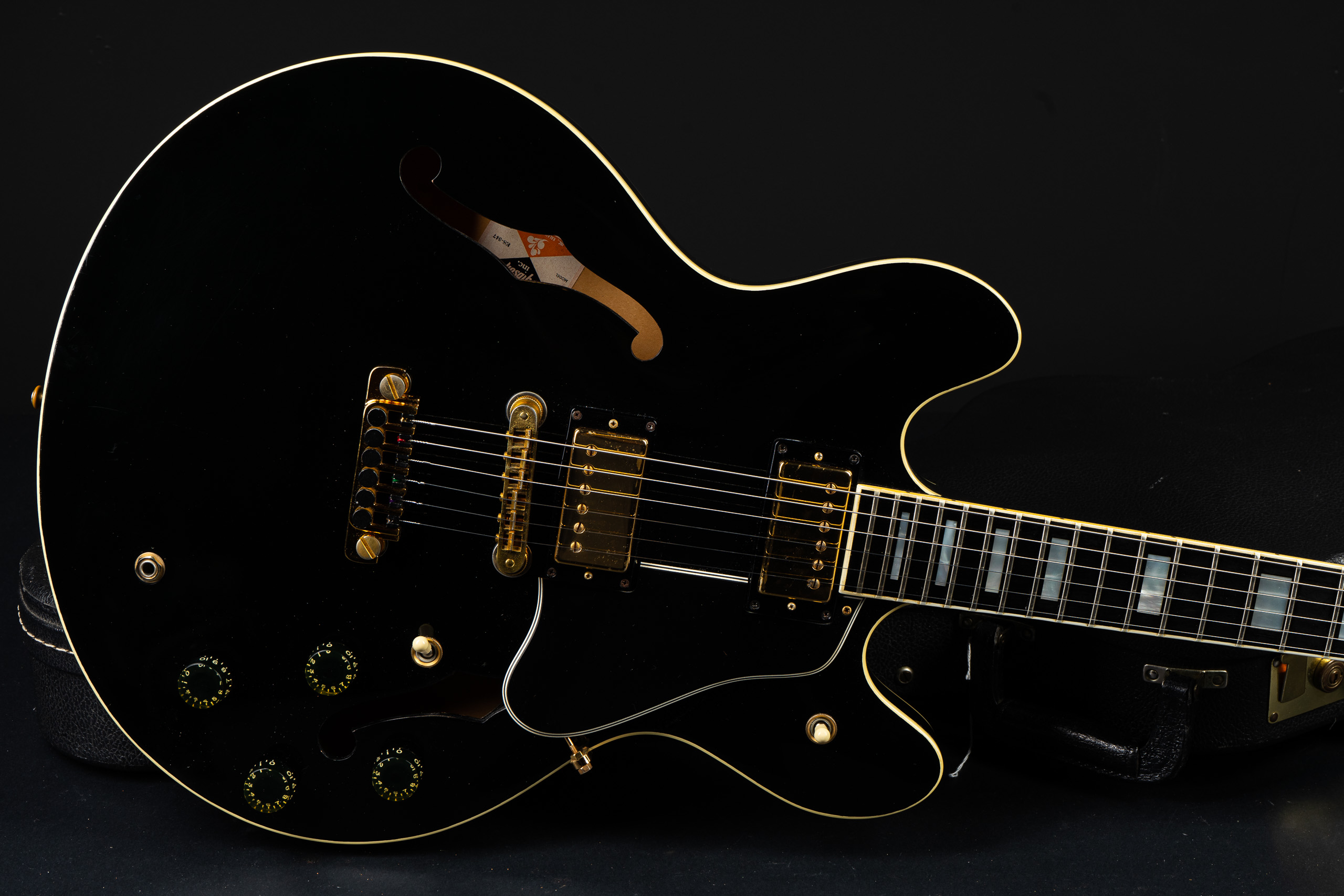 1979 Gibson ES-347 TD - Ebony - GuitarPoint