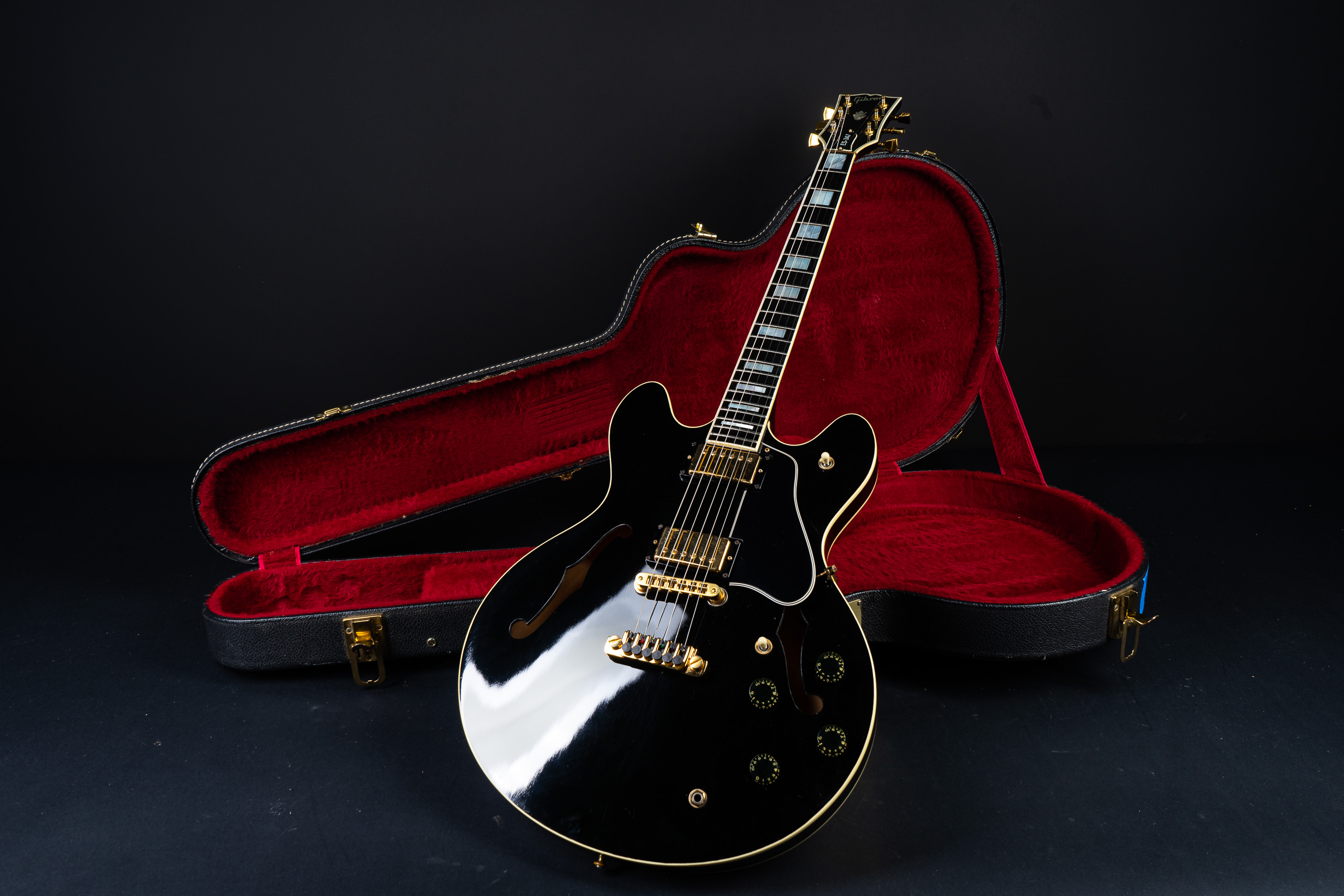 1979 Gibson ES-347 TD - Ebony - GuitarPoint