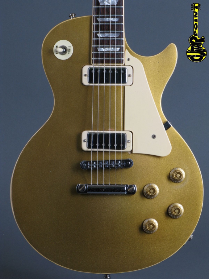 1979 Gibson Les Paul Deluxe – Gold Top – GuitarPoint