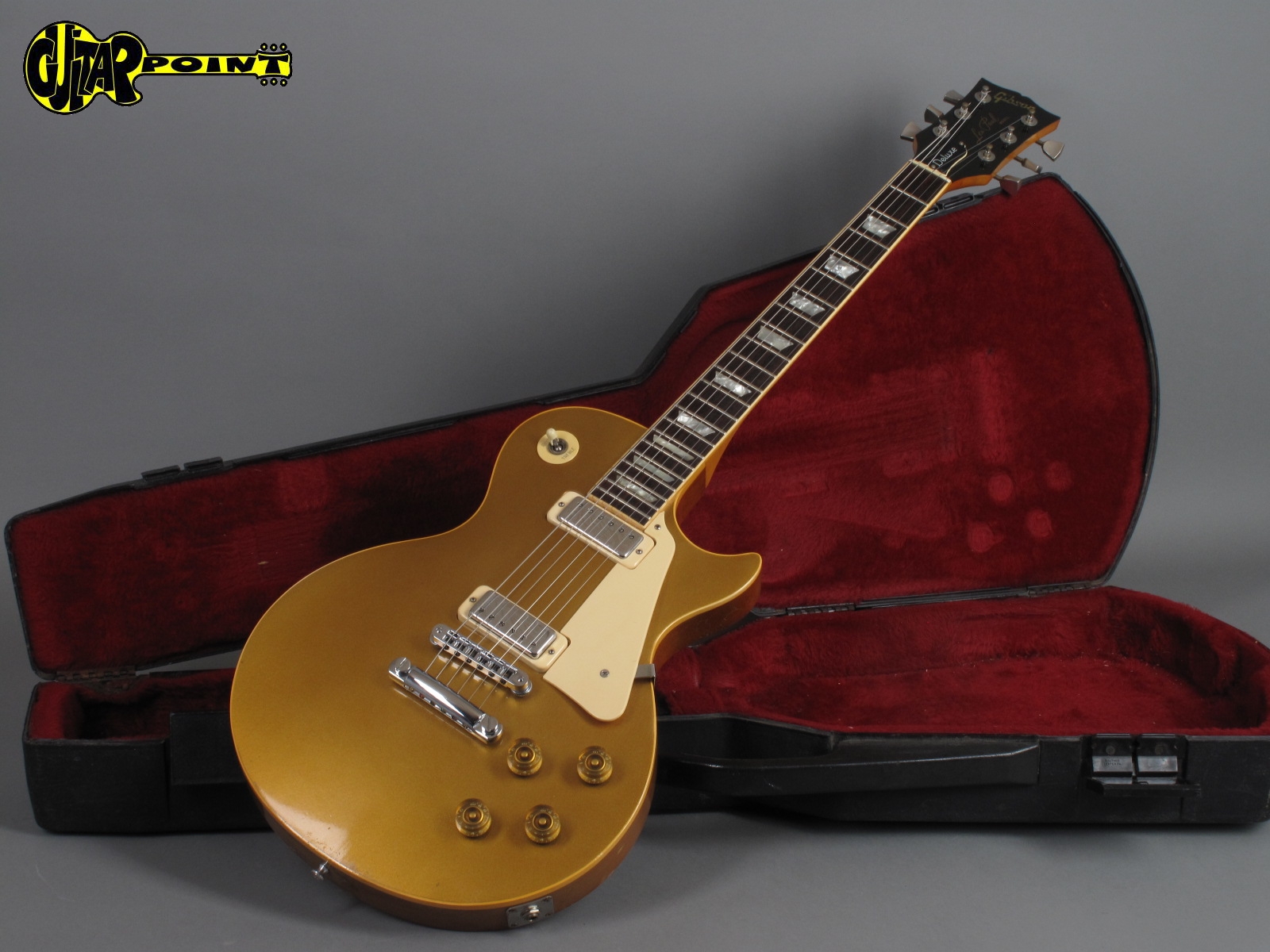 1979 Gibson Les Paul Deluxe – Goldtop – GuitarPoint 1979 Gibson Les Paul Deluxe – Goldtop – GuitarPoint