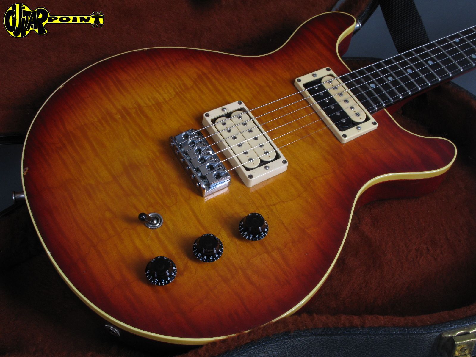 hamer sunburst flametop