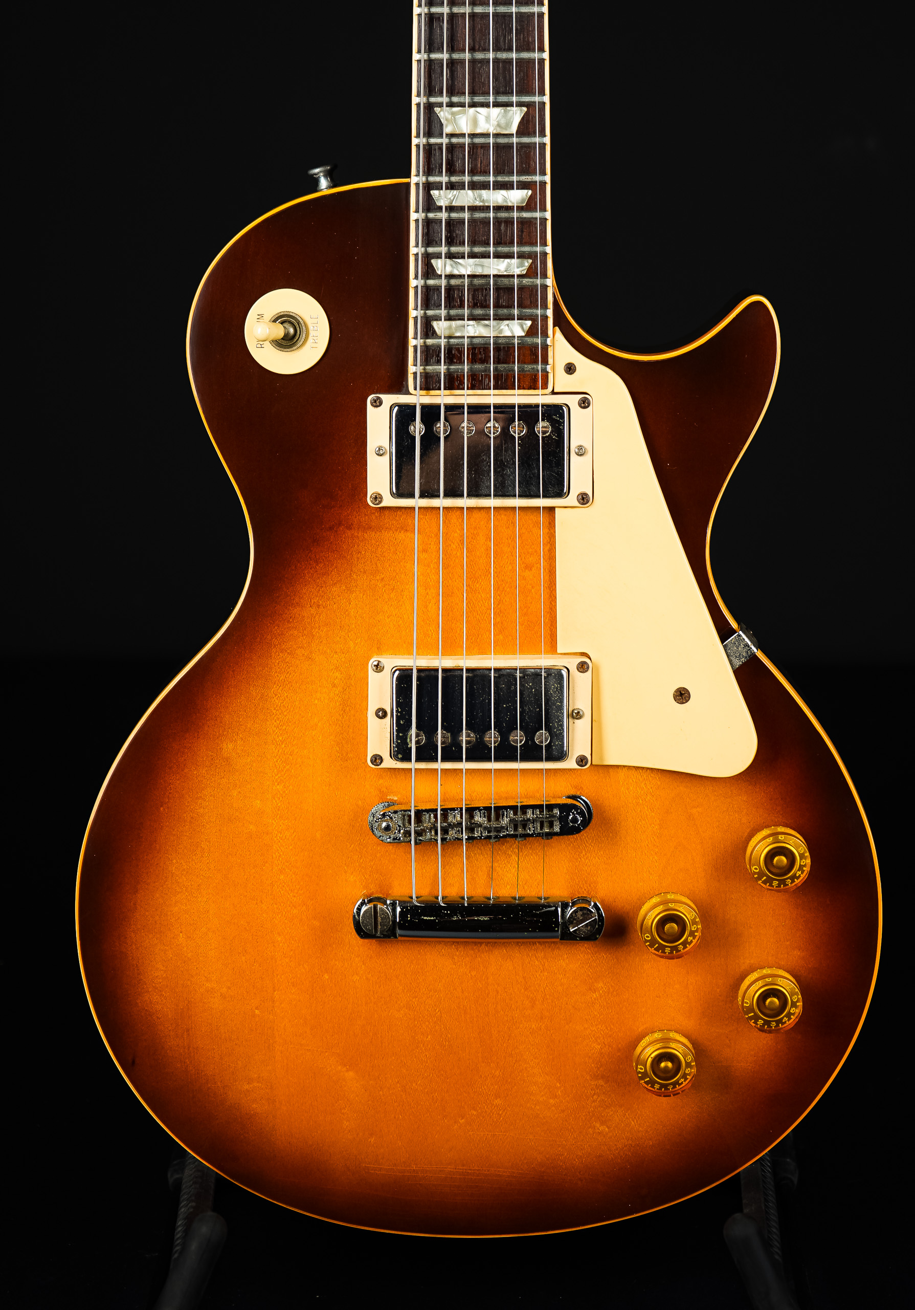 1979 Gibson LesPaul Standard 刻印ナンバードPAF Gibson Les Paul Standard 1979 Tobacco Sunburst – Gilded Guitars