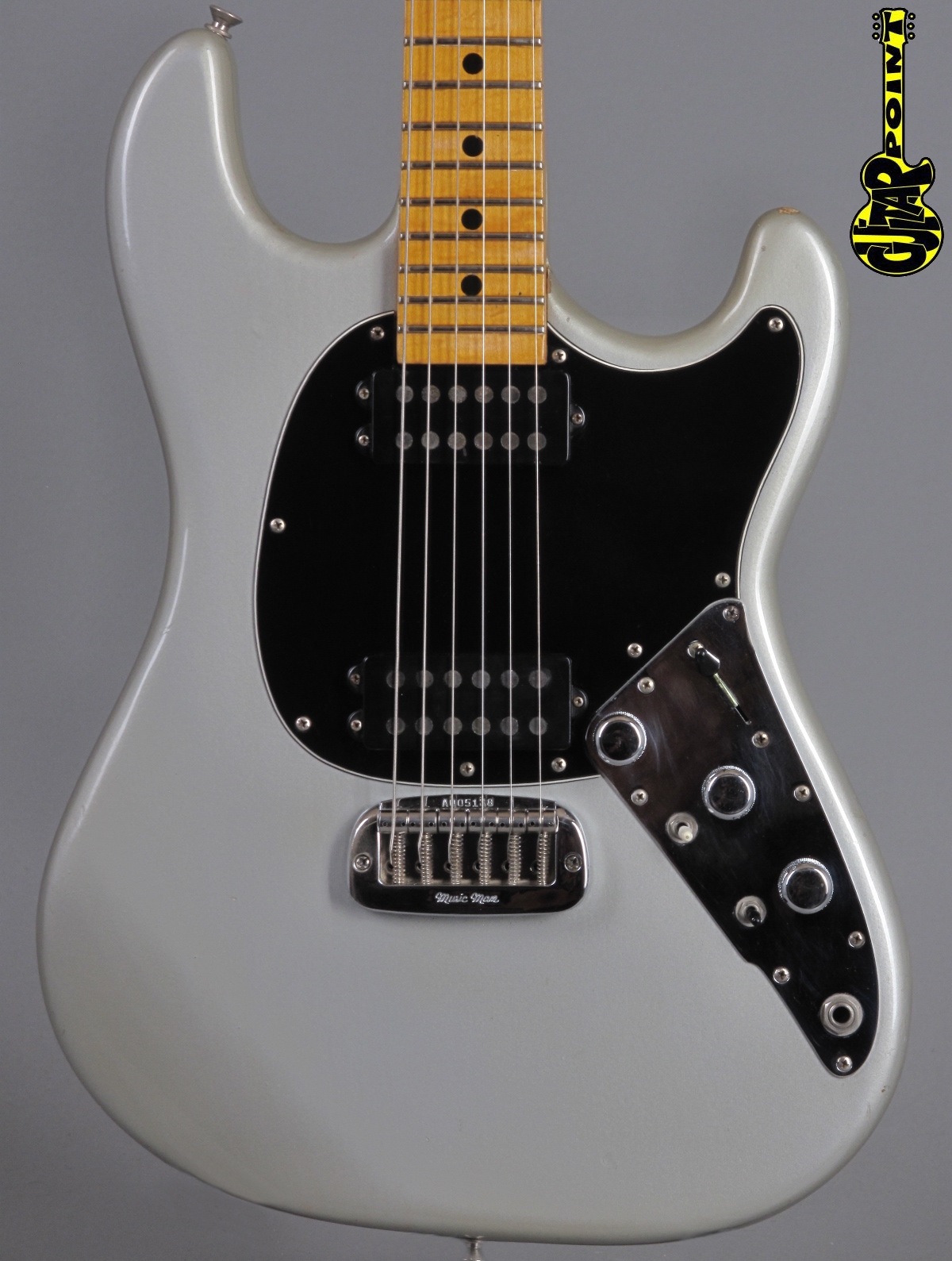 1979 Music Man Sabre I – Silver – GuitarPoint