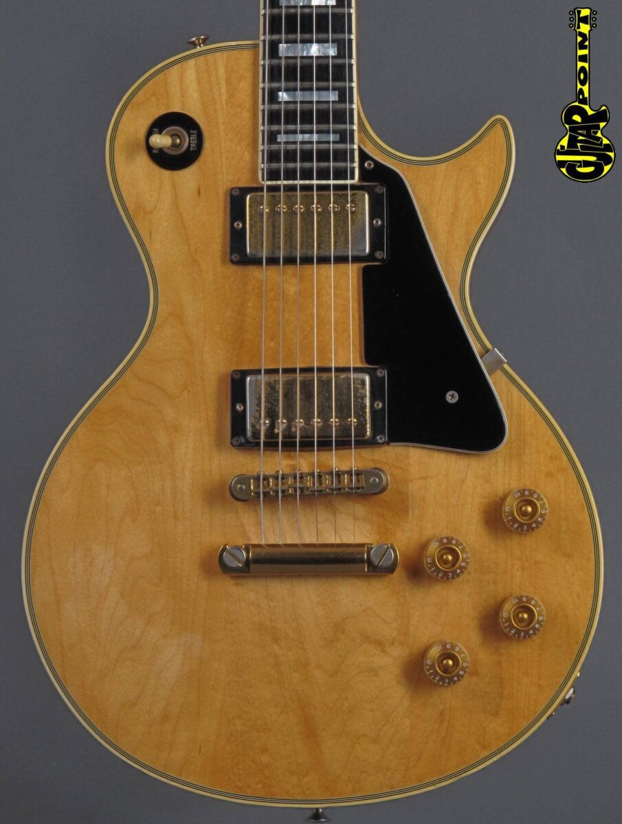 1980 Gibson Les Paul Custom - Natural | GuitarPoint