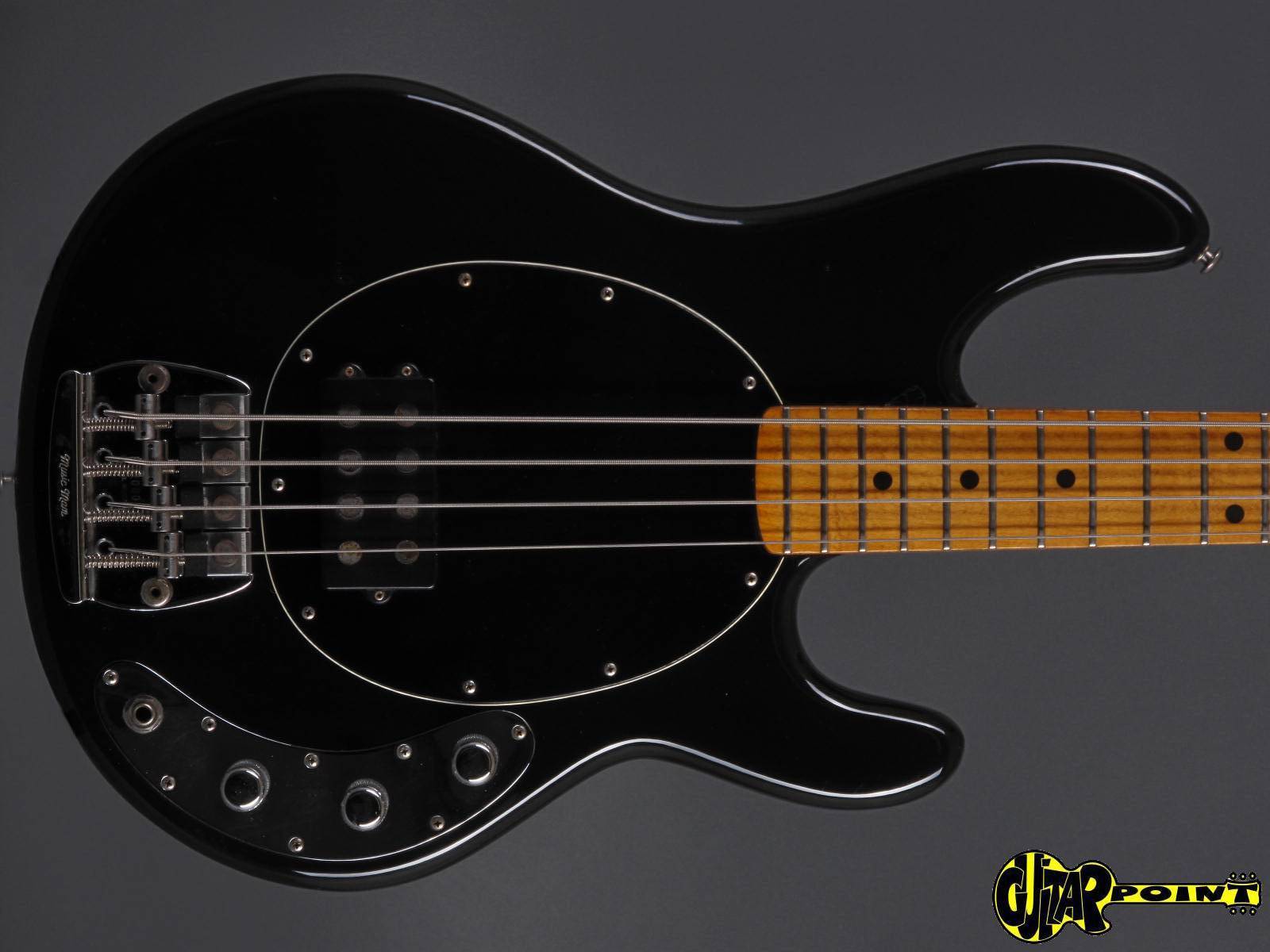 1980 Music Man Stingray Black (PreErnie Ball !) GuitarPoint