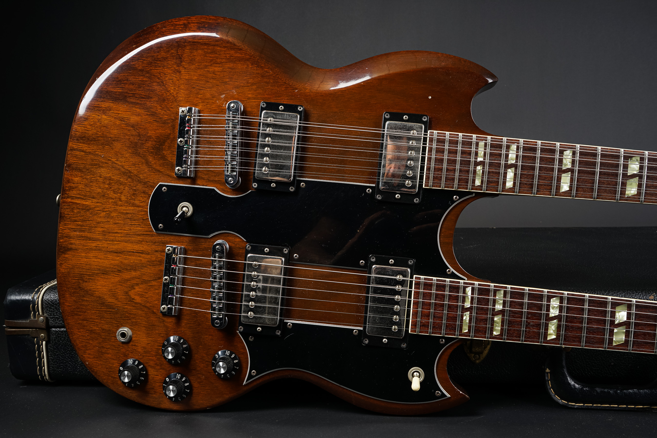 1981 Gibson EDS-1275 Doubleneck - Walnut - GuitarPoint