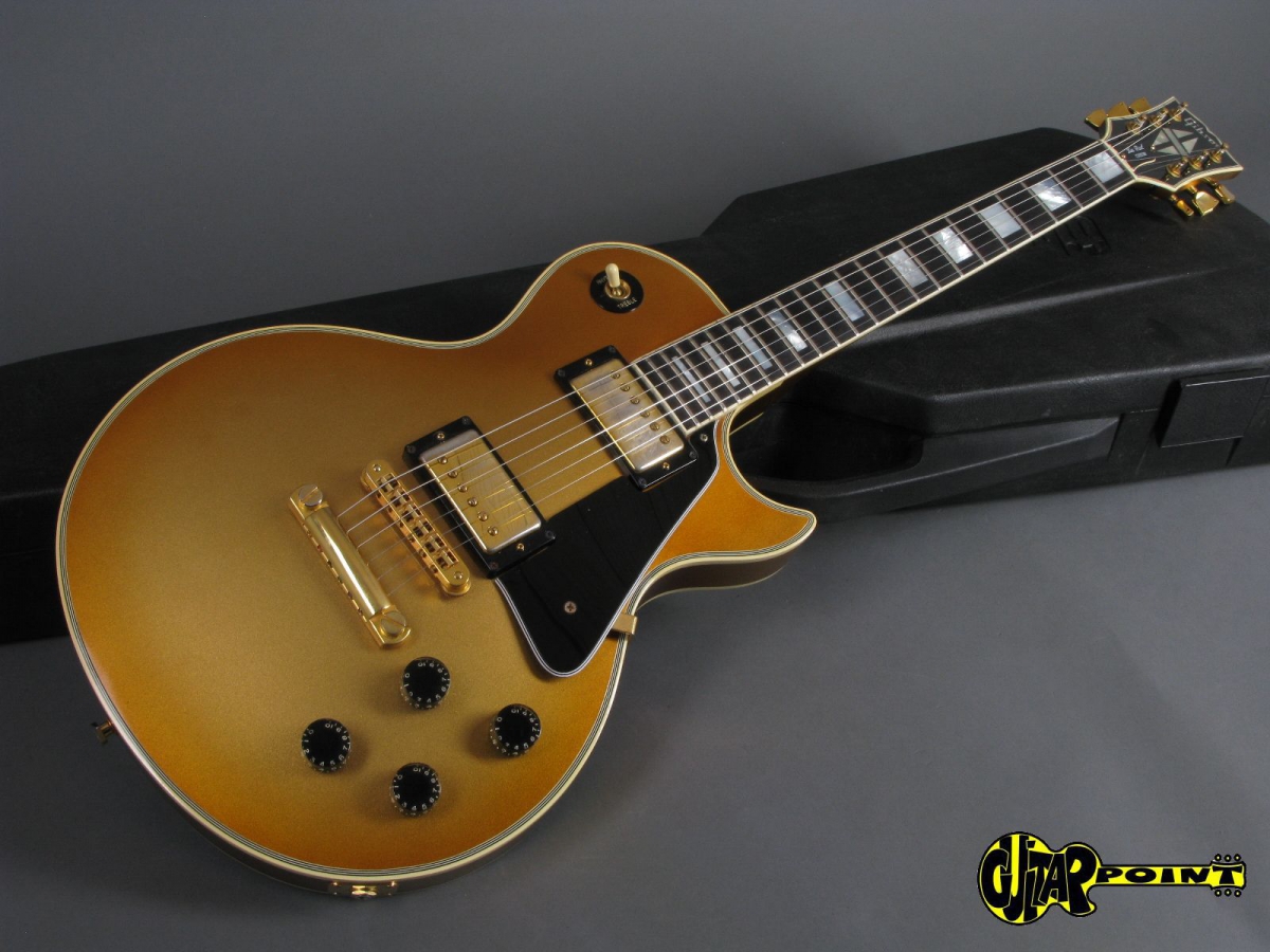 gibson les paul custom gold burst