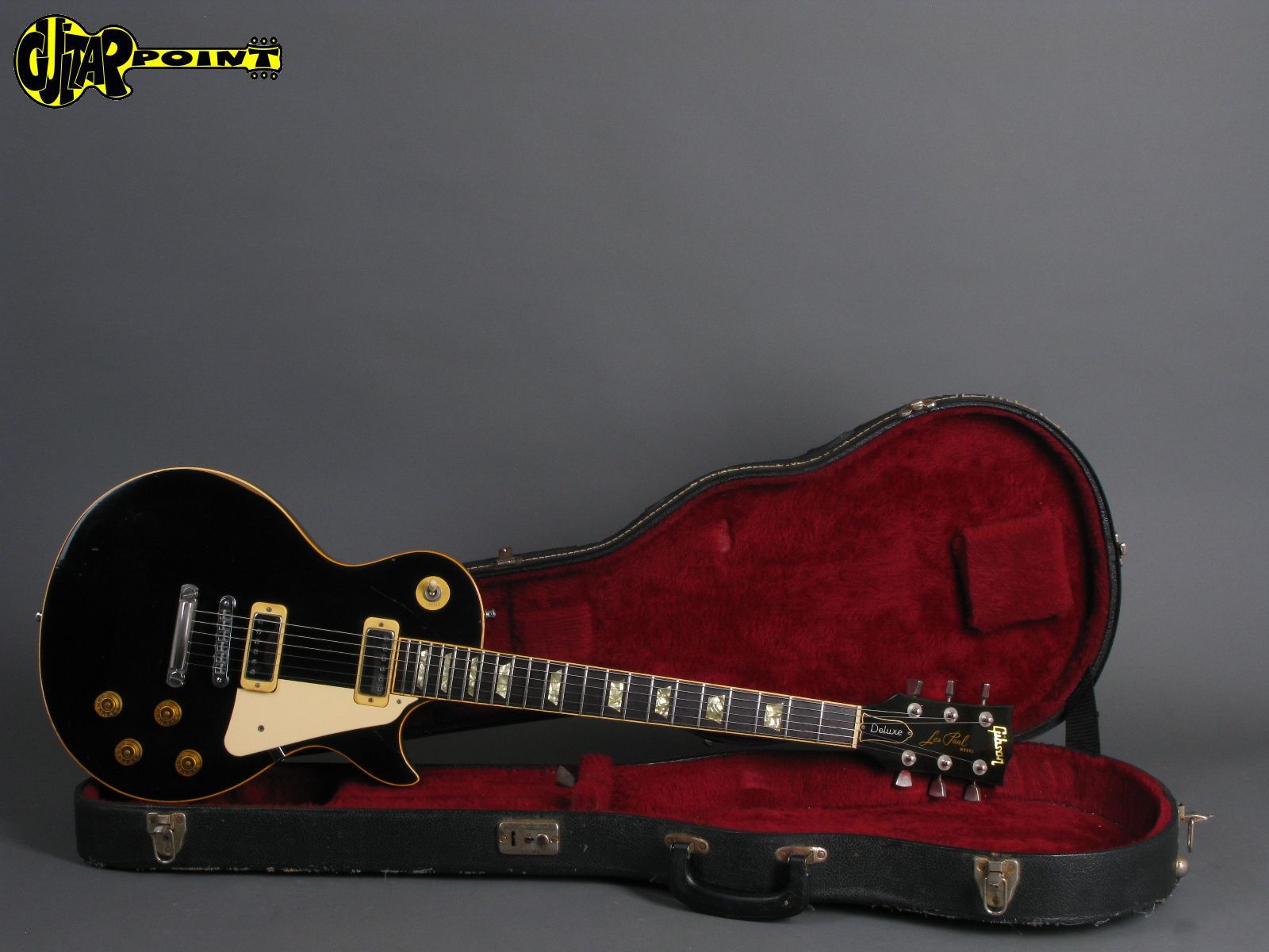 1981 Gibson Les Paul Deluxe – Ebony – GuitarPoint