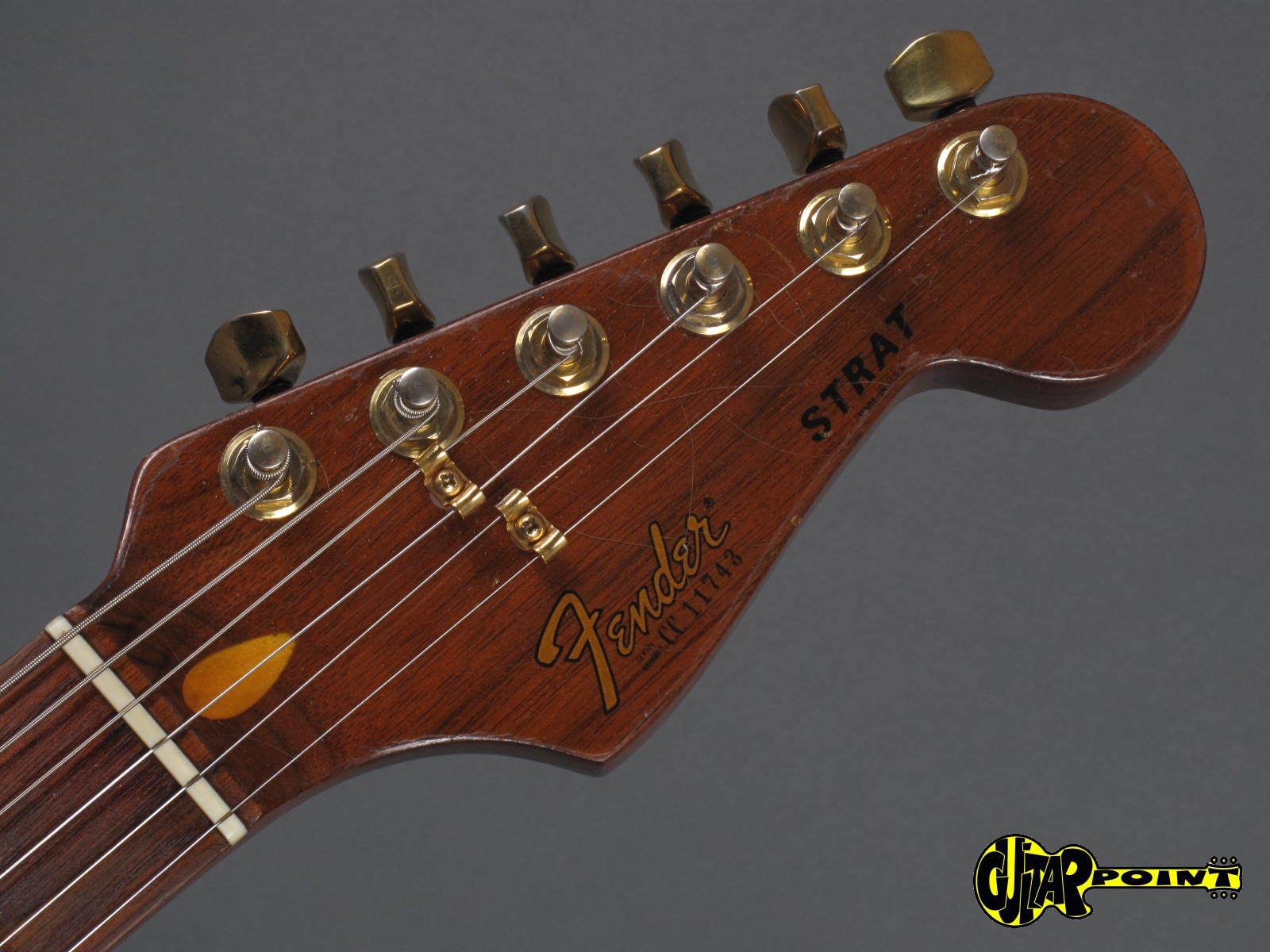 walnut strat neck