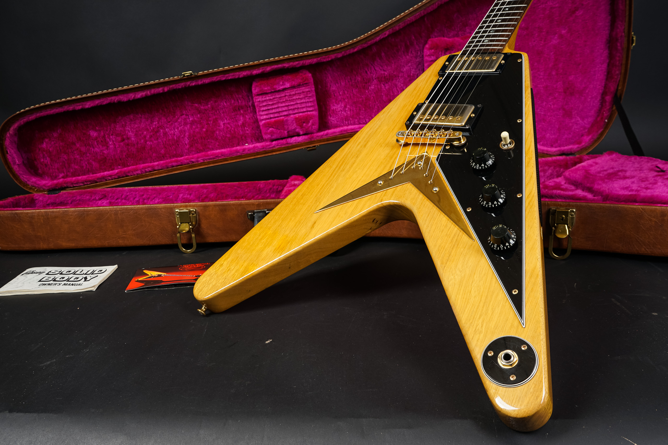 1982 Gibson Heritage Series Flying V Korina – Natural
