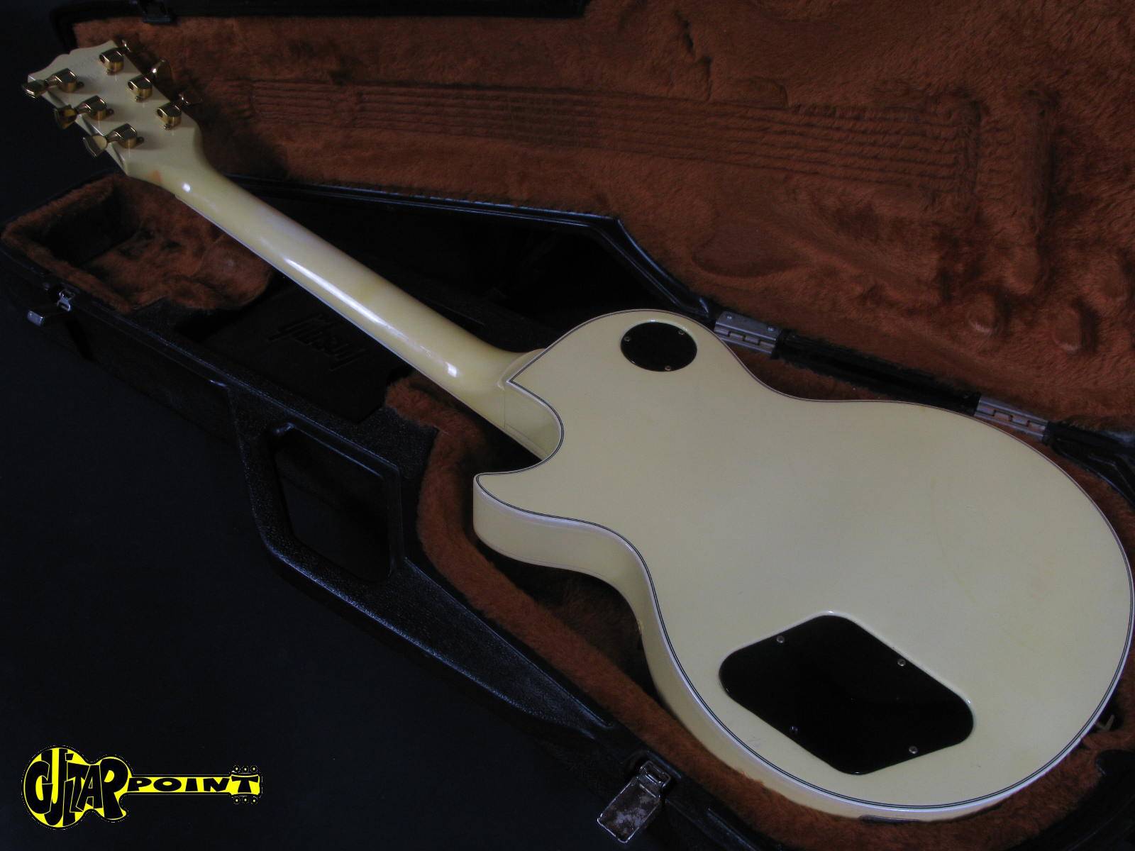 1982 Gibson Les Paul Custom – Creme White – GuitarPoint