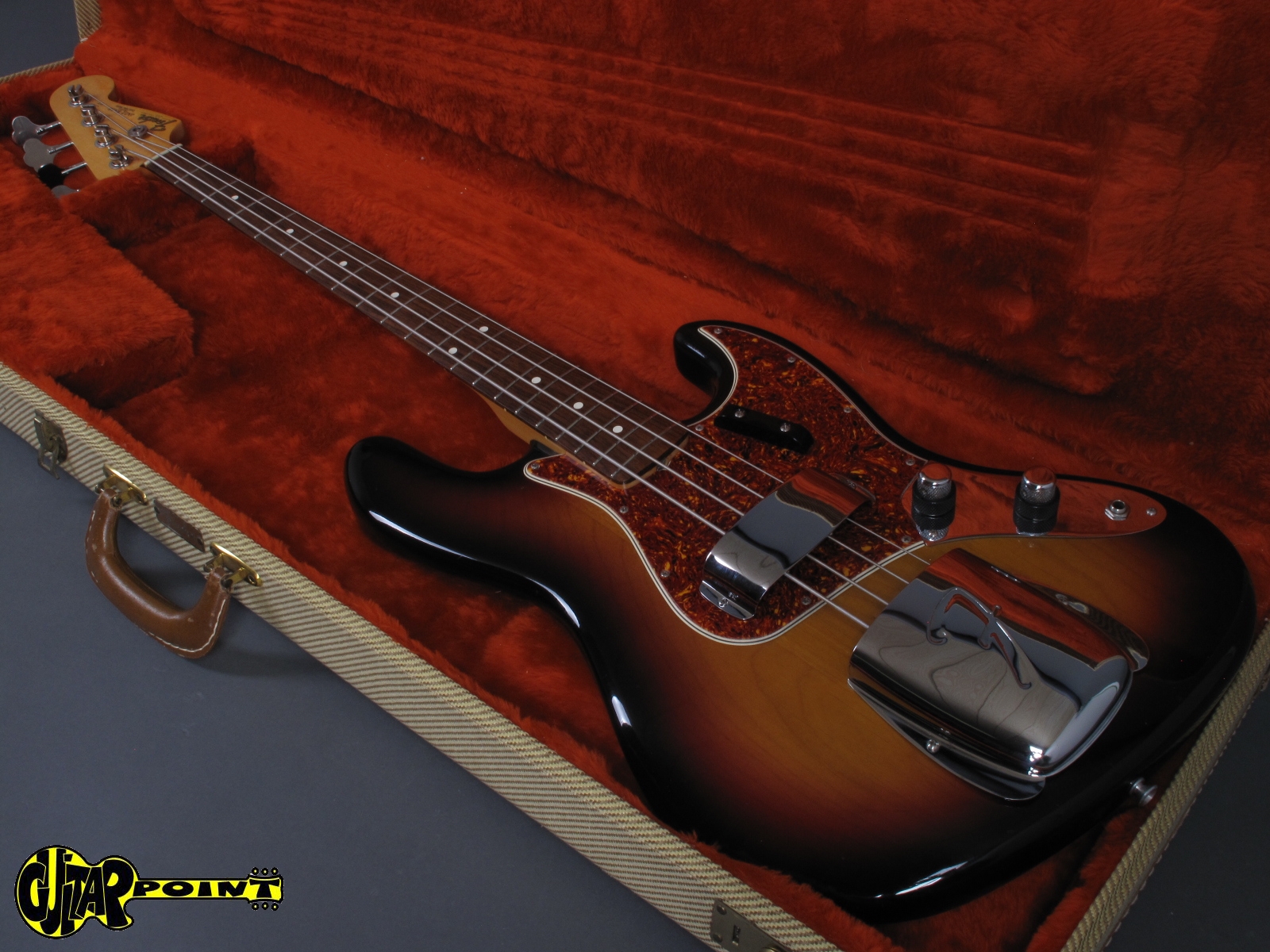 Fender Jazz Bass ダークブラウン 1983 Fender ´62 Jazz Bass – “Stack-knob” – Vintage Reissue