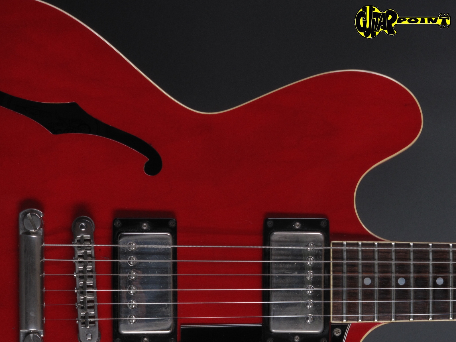 1983 Gibson ES-335 DOT Reissue – Cherry “Tim Shaw PAFs