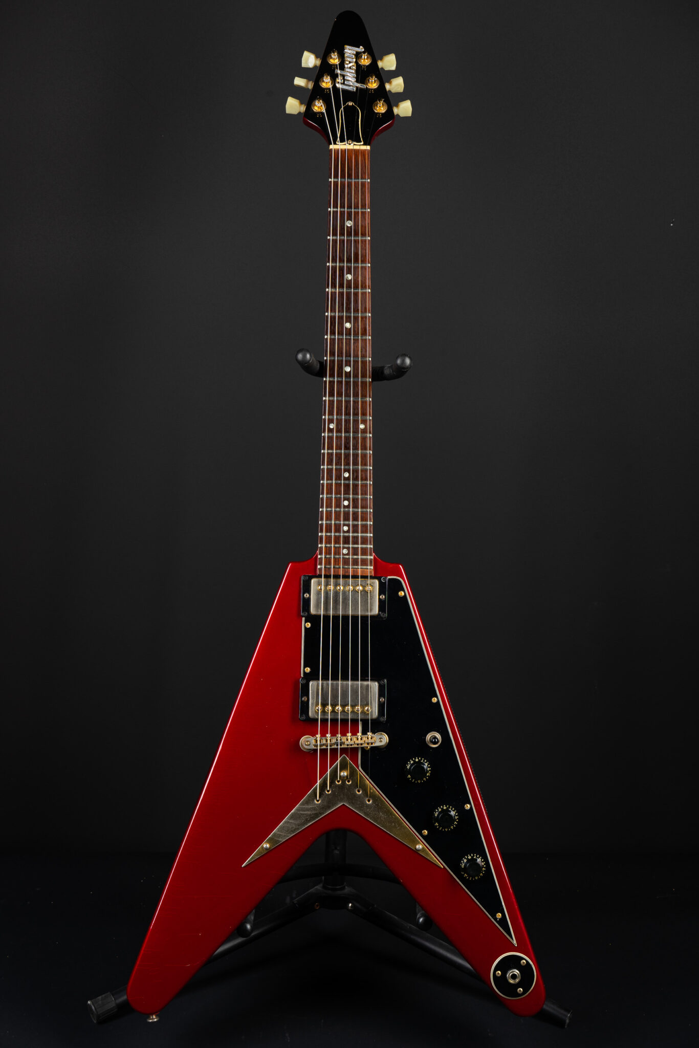 1983 Gibson Flying V Heritage Series – Candy Apple Red – GuitarPoint