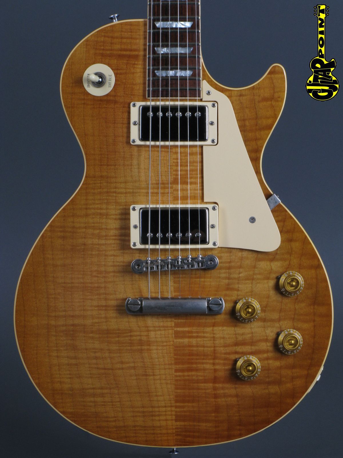 1983 Gibson Les Paul Flametop 1959-Reissue – Honeyburst – GuitarPoint