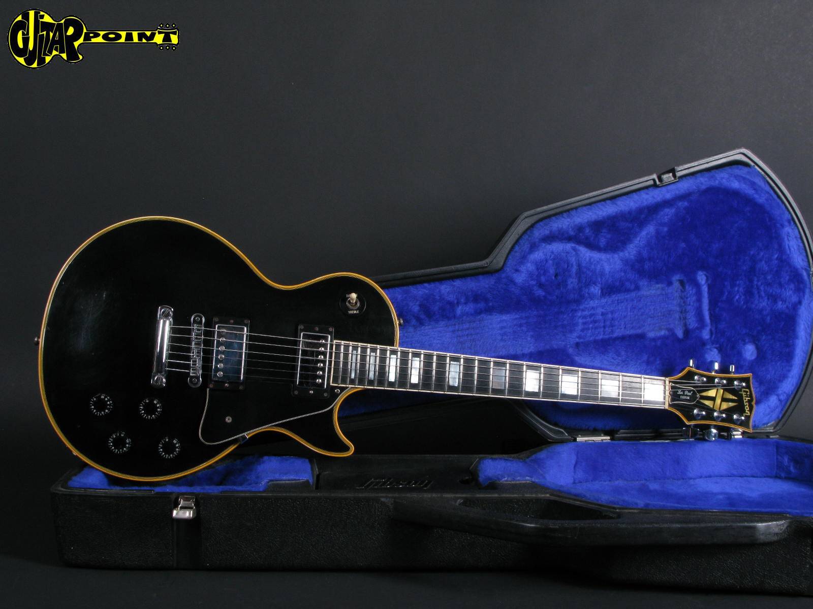 1984 Gibson Les Paul Custom – Ebony – GuitarPoint