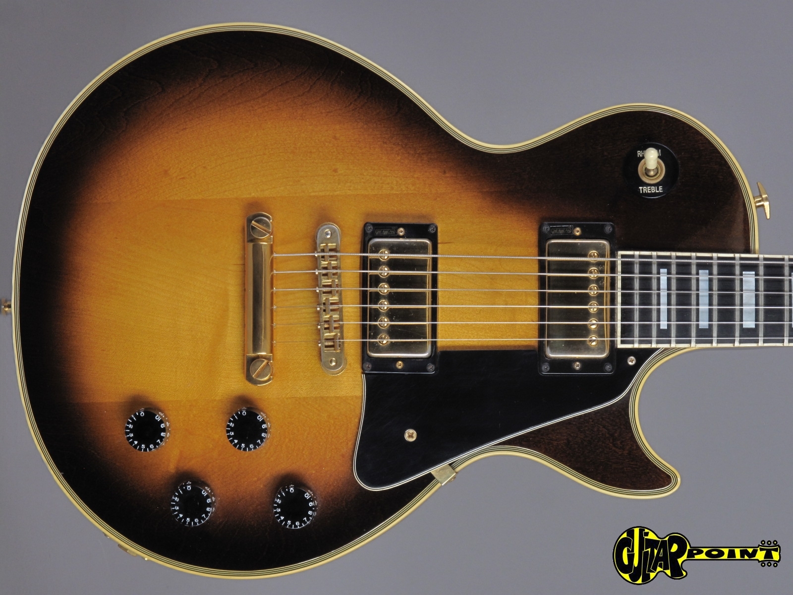 1984 Gibson Les Paul Custom - Honeyburst - GuitarPoint